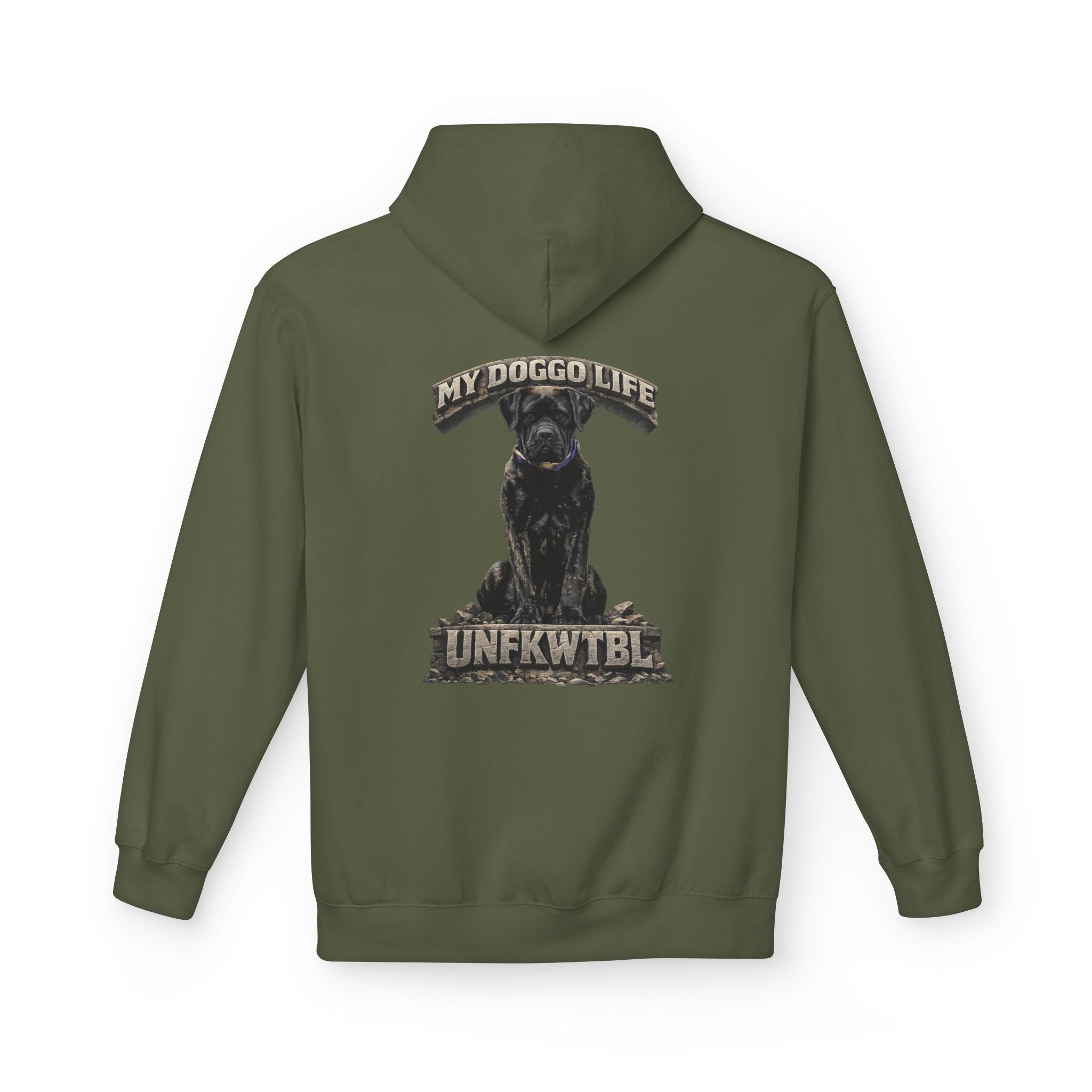 Pitbull 'My Doggo Life' Graphic Hoodie — Proud Dog Owner Sweatshirt