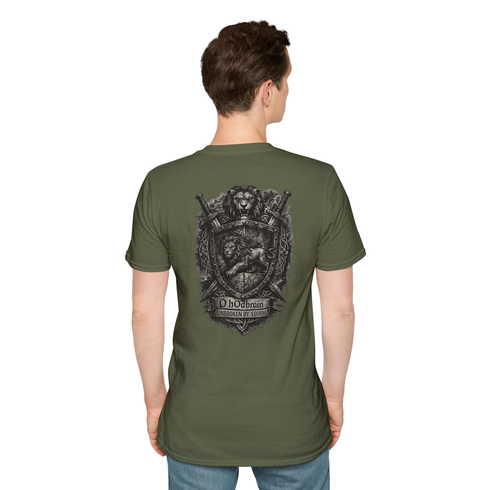 Irish Lion Crest T-Shirt –HORAN Heritage Graphic Tee