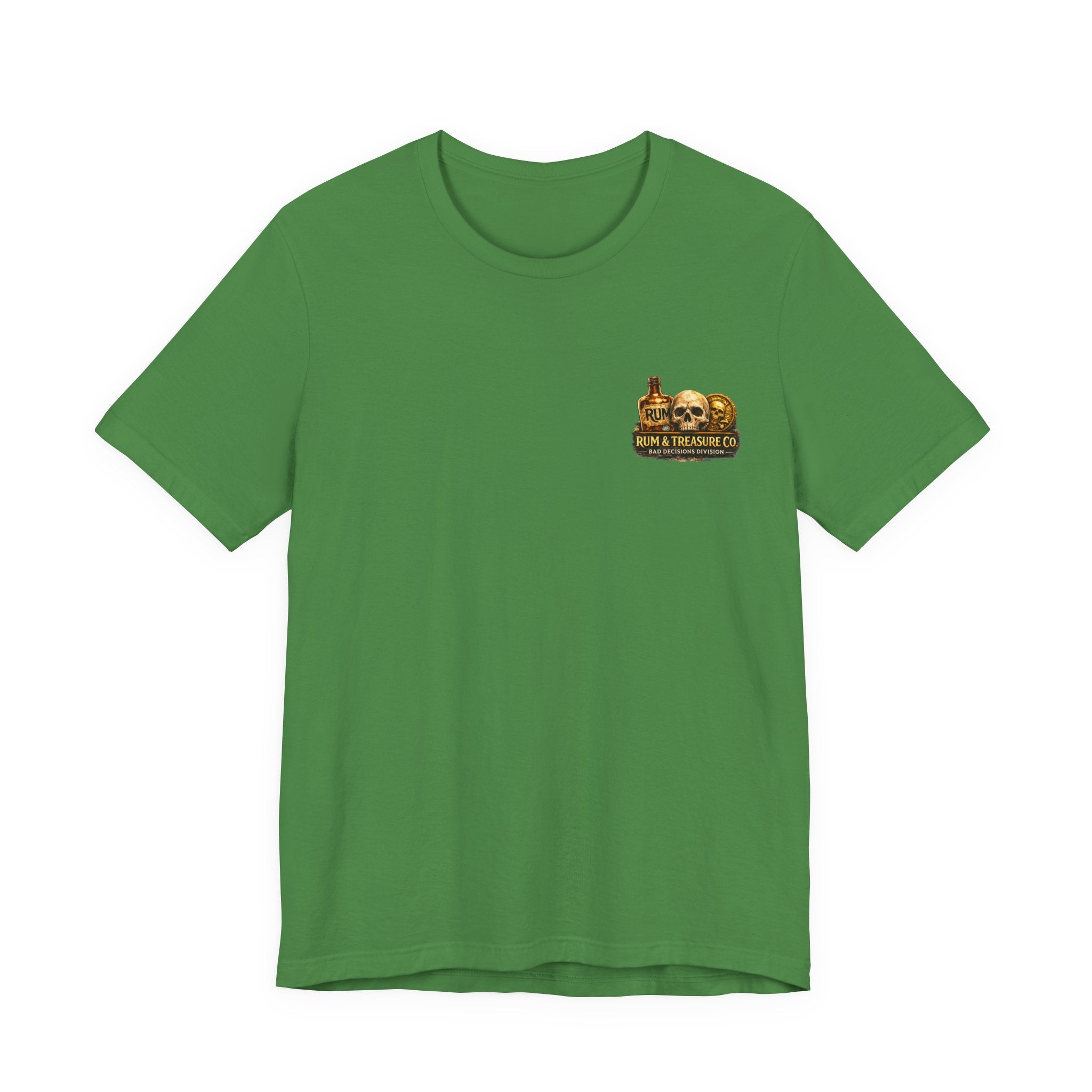 Pirate Skull Treasure Tee — Skeleton Captain, Mermaids & Gold Chest Graphic T-Shirt