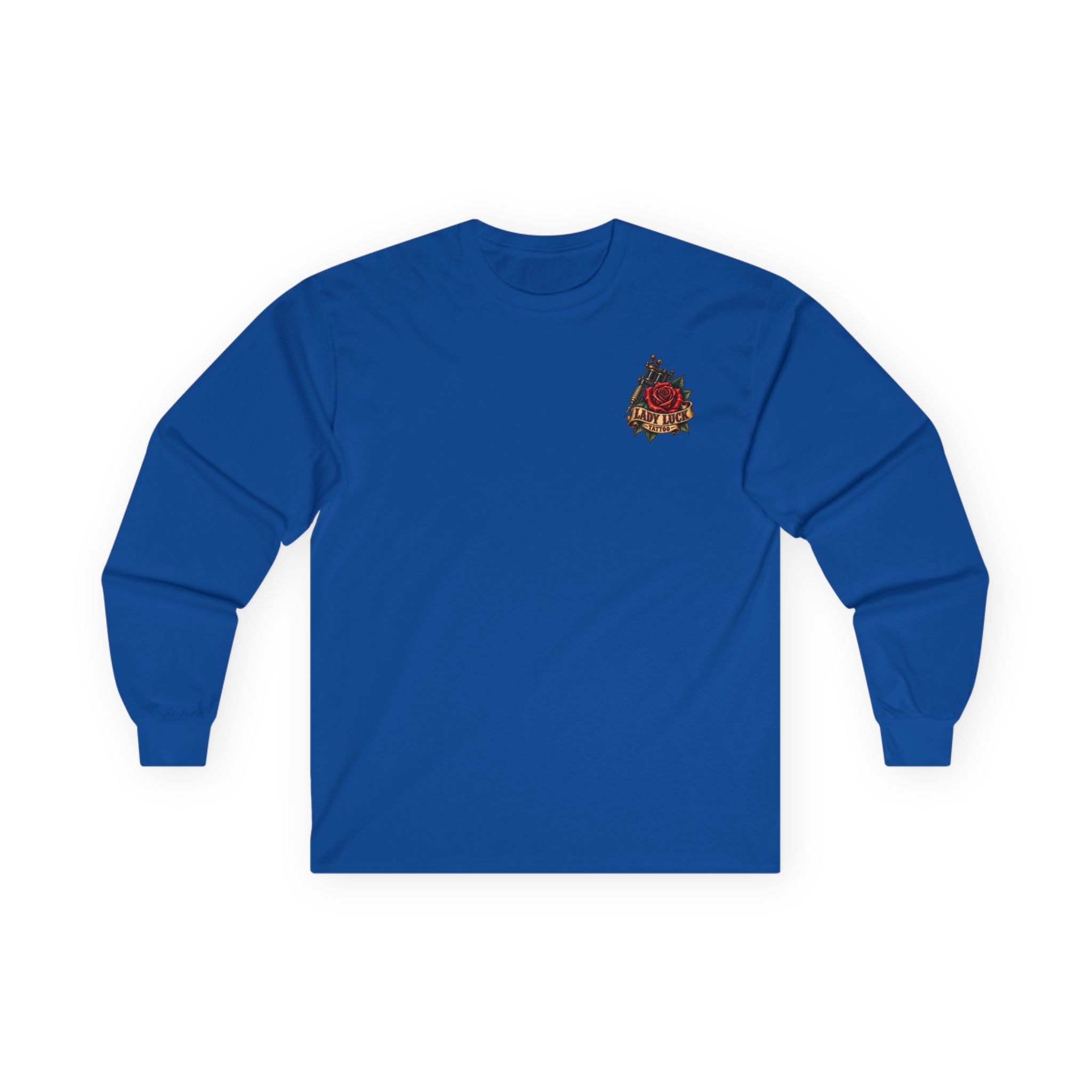Lady Luck Tattoo Rebel Pinup Long-Sleeve Tee