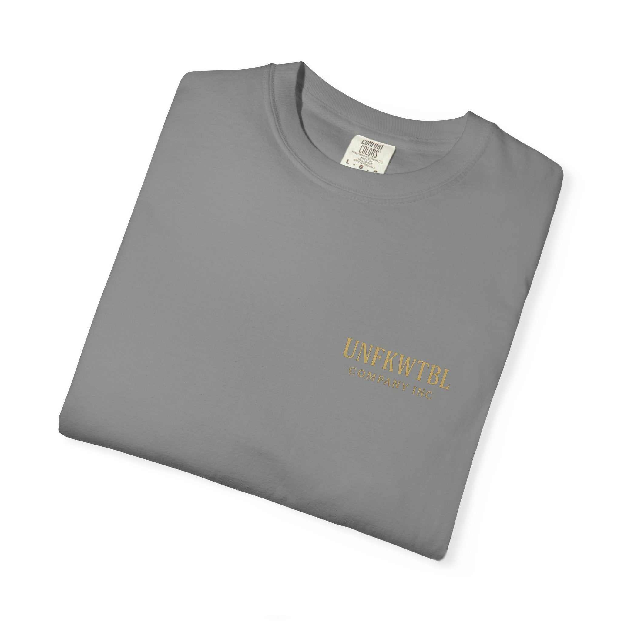 Warden of the Dead unisex casual streetwear t-shirt with unique graphic for horror fans, soft garment-dyed cotton fabric, available in multiple sizes.