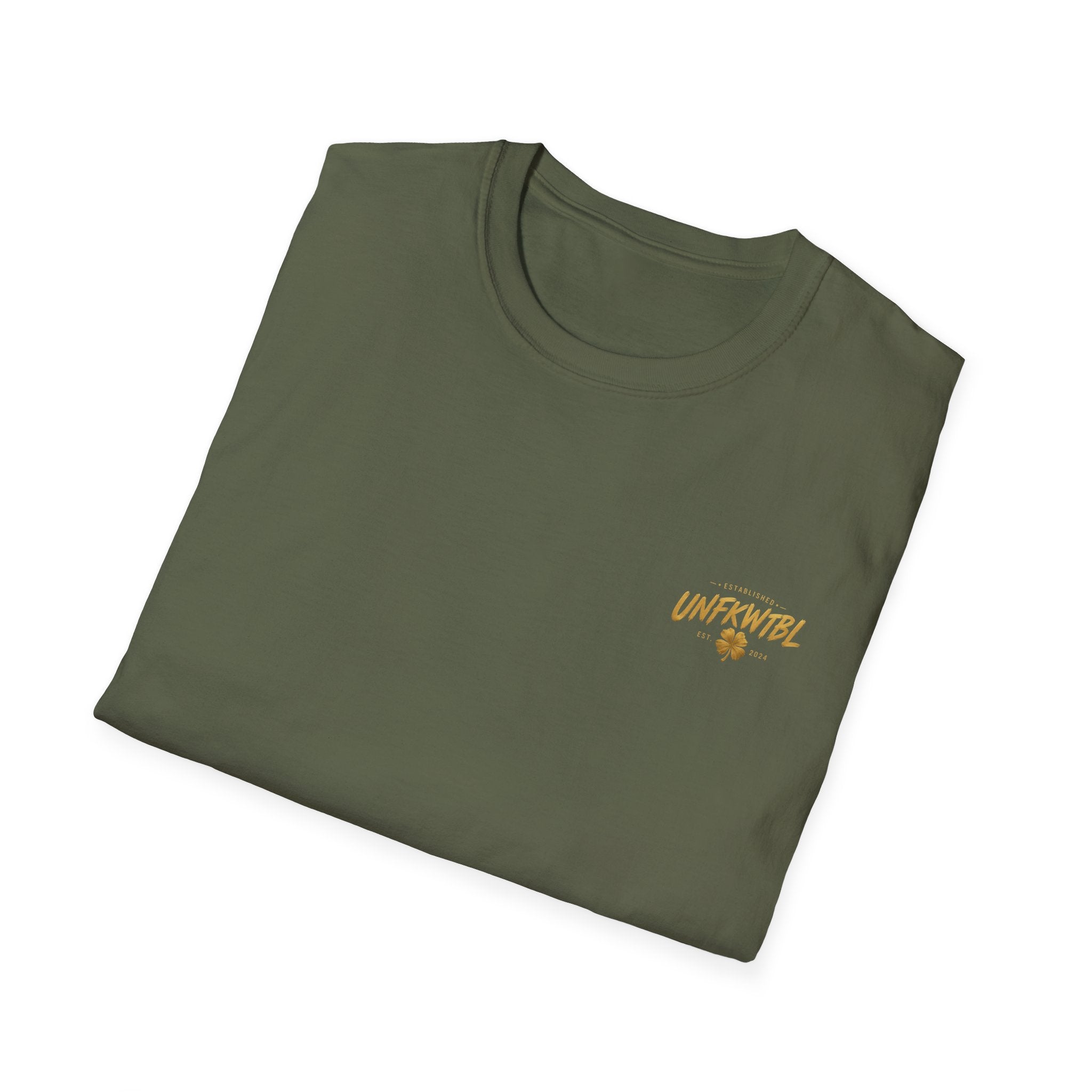 Unfkwtbl Sunflower Black T‑Shirt — Casual Graphic Tee with 'UNFKWTBL' Text