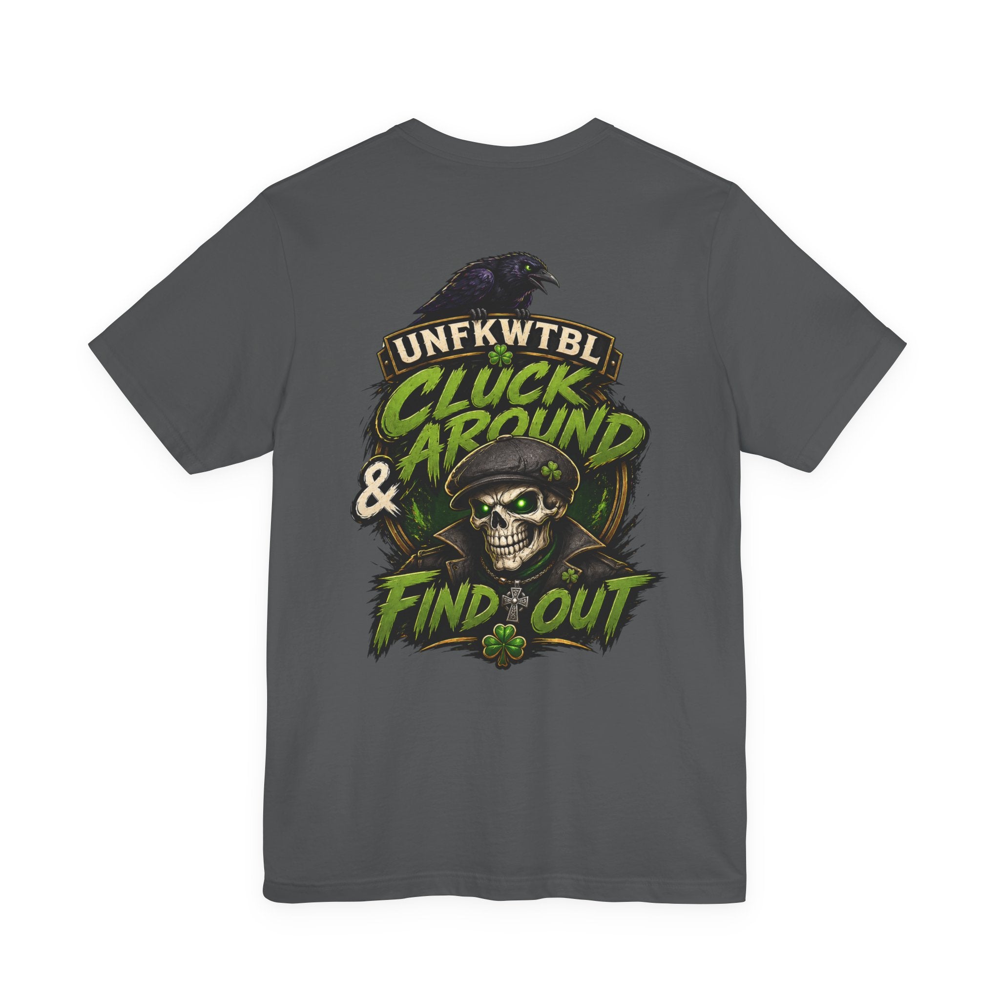 Skull & Crow 'Cluck Around & Find Out' Graphic Tee