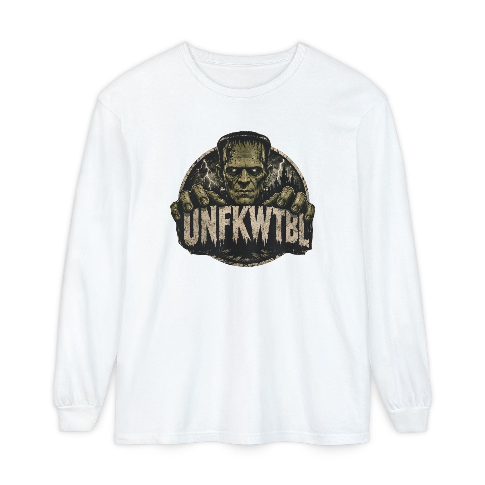 Frankenstein "UNFKWTBL" Graphic Long Sleeve Tee