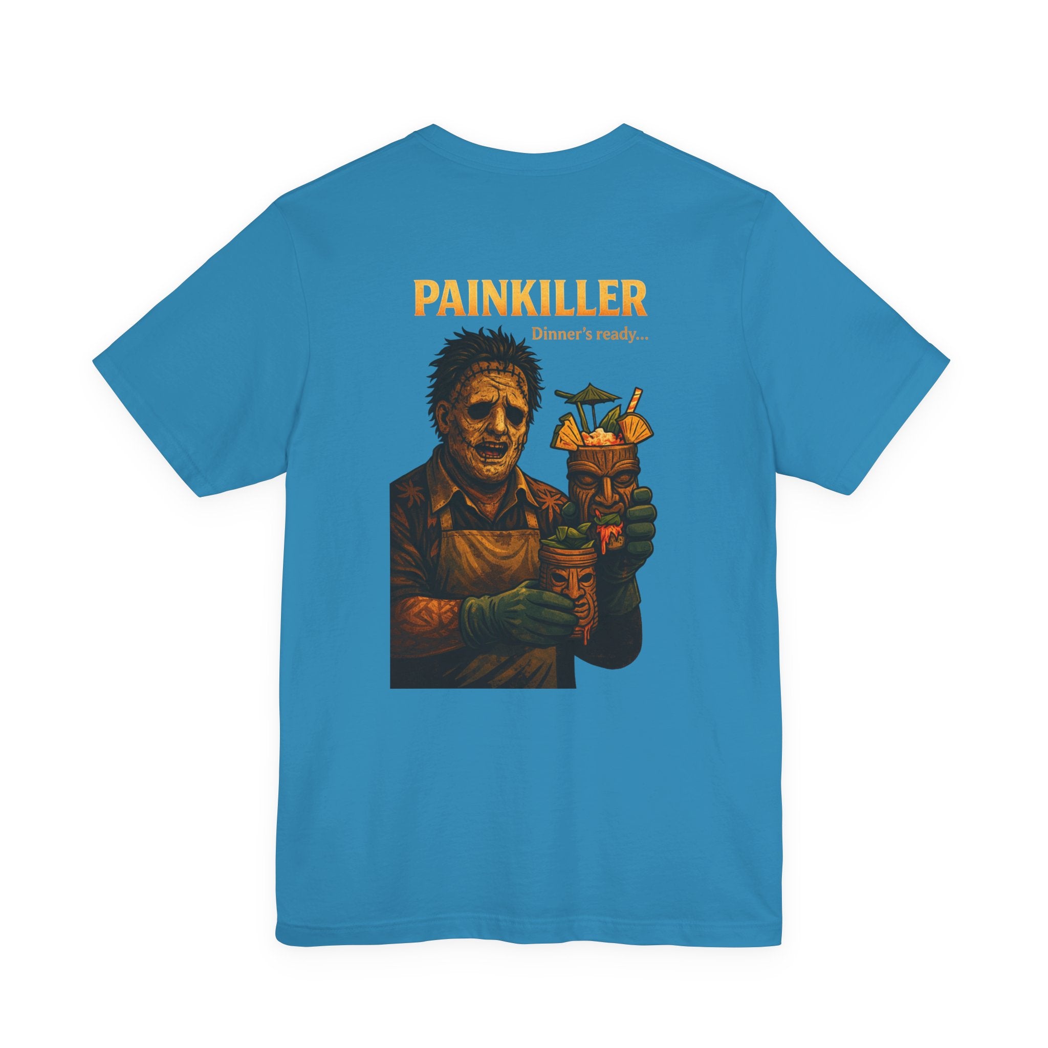 T‑Shirt — 'PAINKILLER' Retro Horror Chef Graphic Tee
