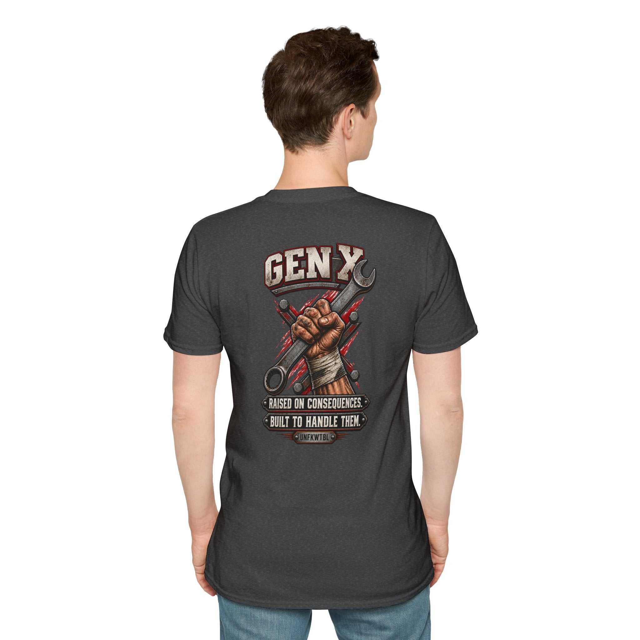 Raised on Consequences Gen X Tee