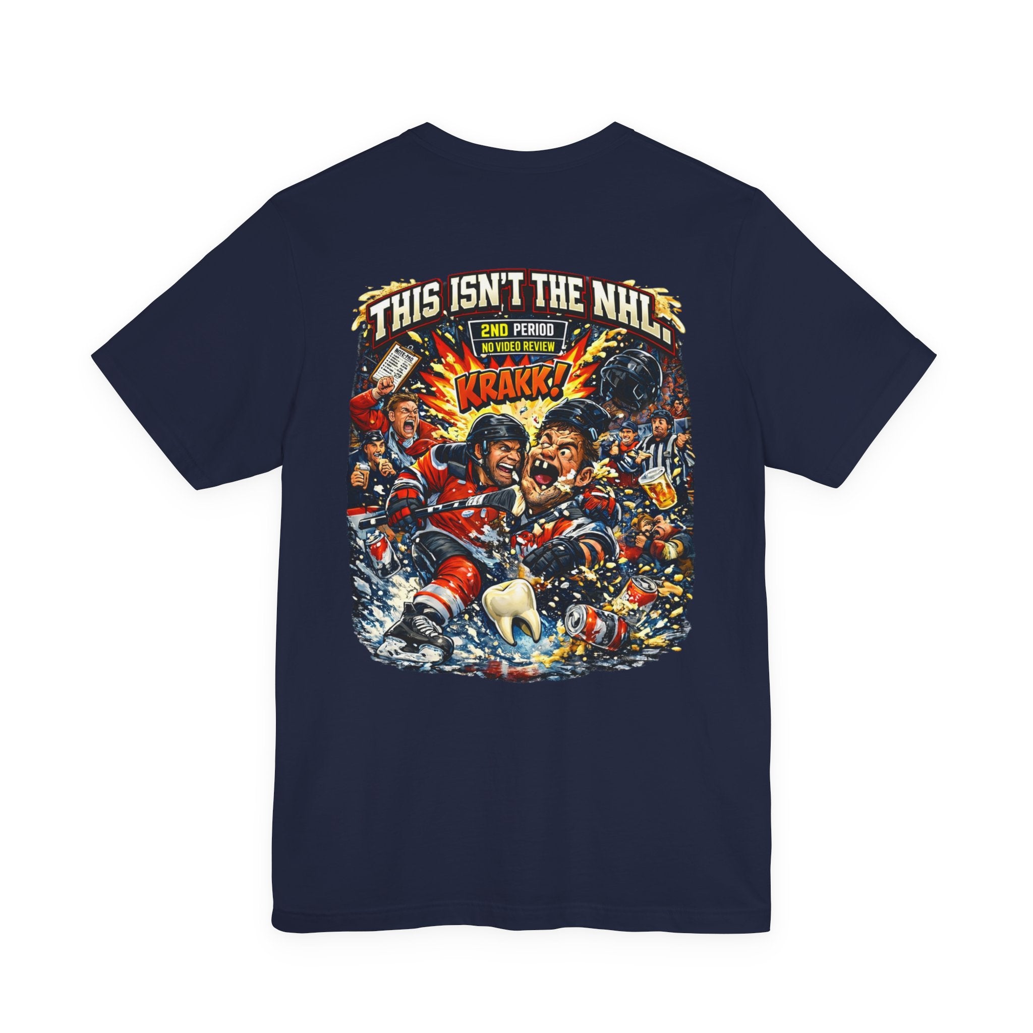 This Isn't the NHL Hockey Graphic Tee — Vintage Rink Riot T-Shirt