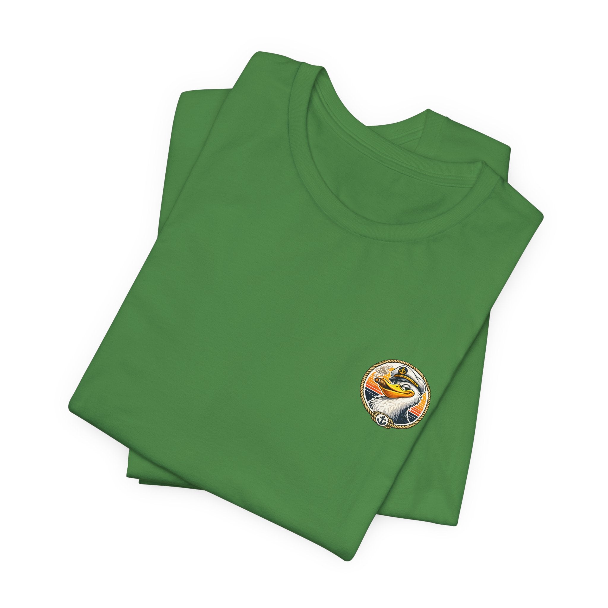 Fishing Duck T-Shirt — “Fishing License: Optional, Skill: Questionable” Graphic Tee