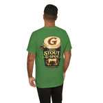Irish Stout G-Spot T-Shirt — Funny Beer Pub Tee with Shamrock Design