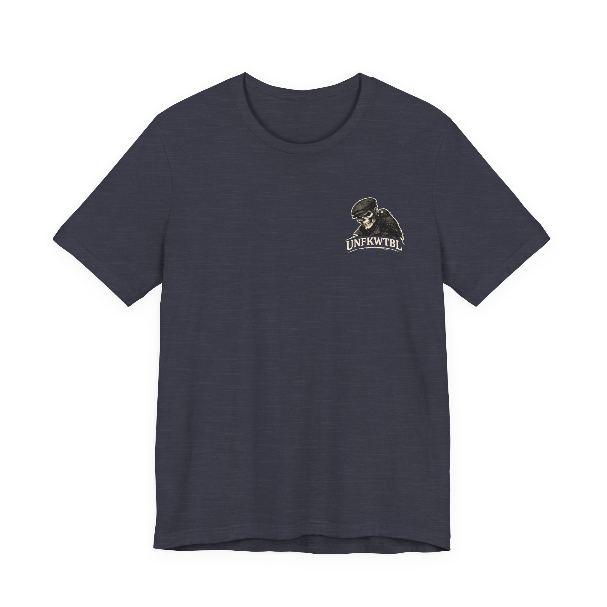 Silent Men Skull Rider Tee — 'Silent Men They Decide' Graphic T-Shirt