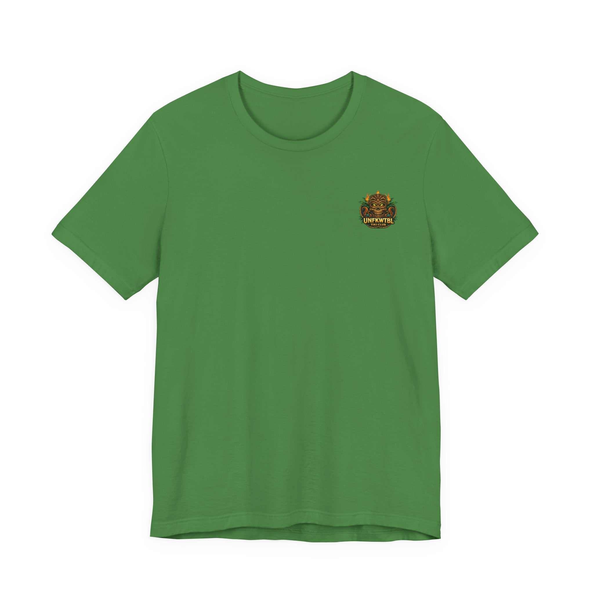 Vintage green Mermaid Skull Art Tee featuring a detailed mermaid with skull graphic on soft cotton t-shirt