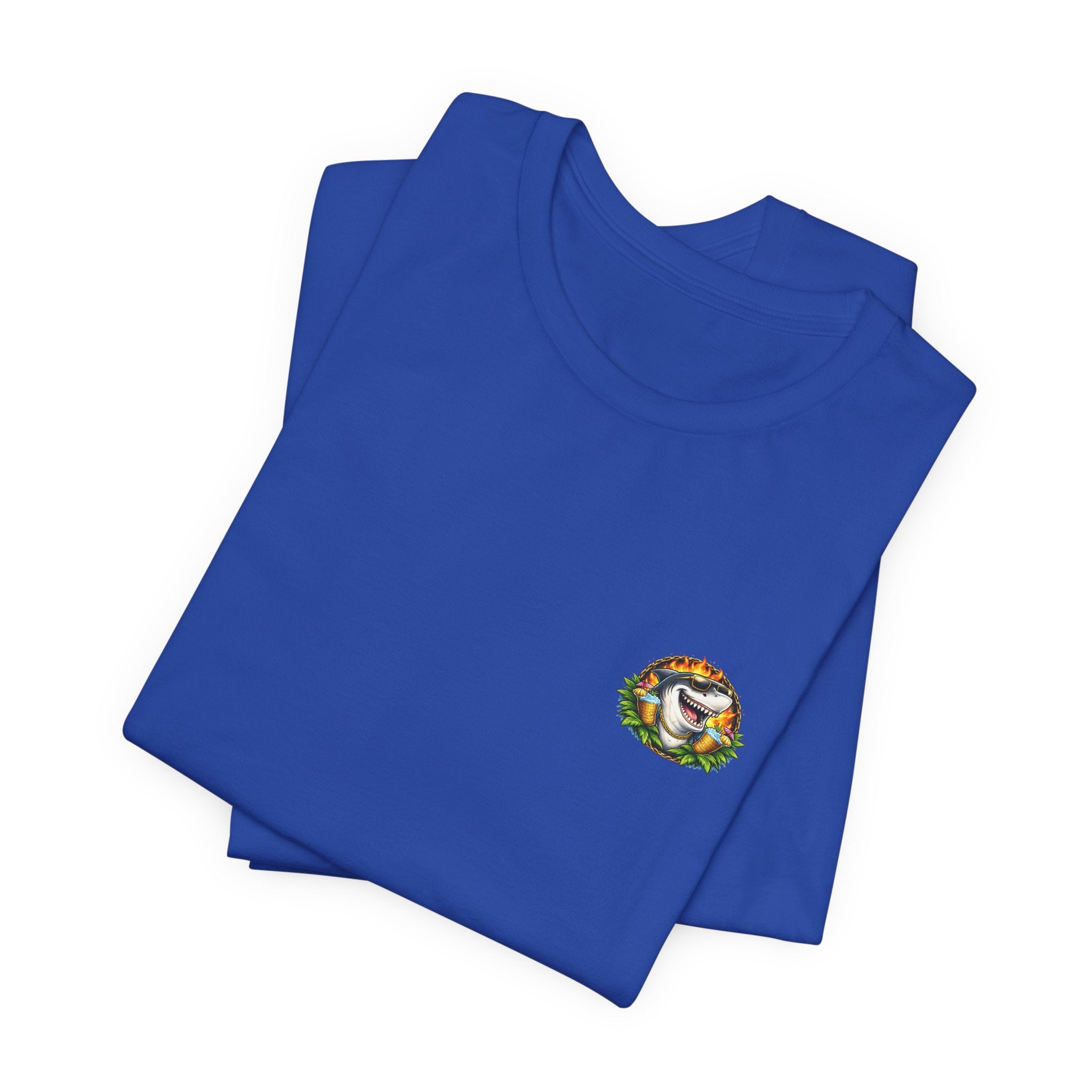 Dockside Delinquents Tee - Funny Shark & Pelican Graphic T-Shirt