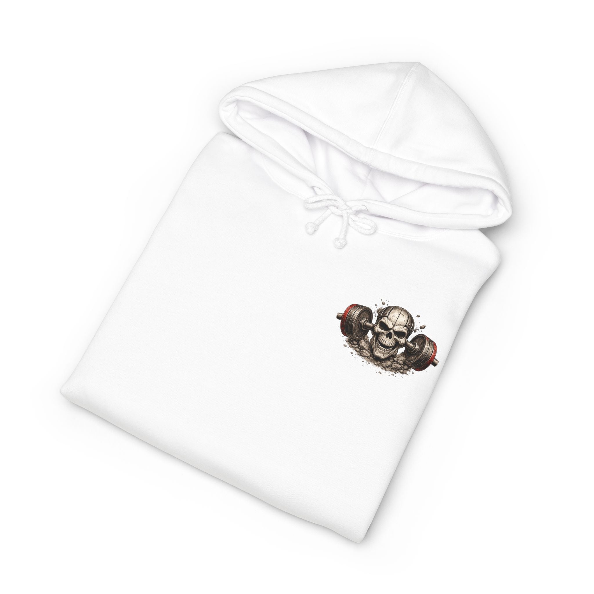 Weightlifter Skull Hoodie — UNFKWTBL Barbell Gym Hoodie