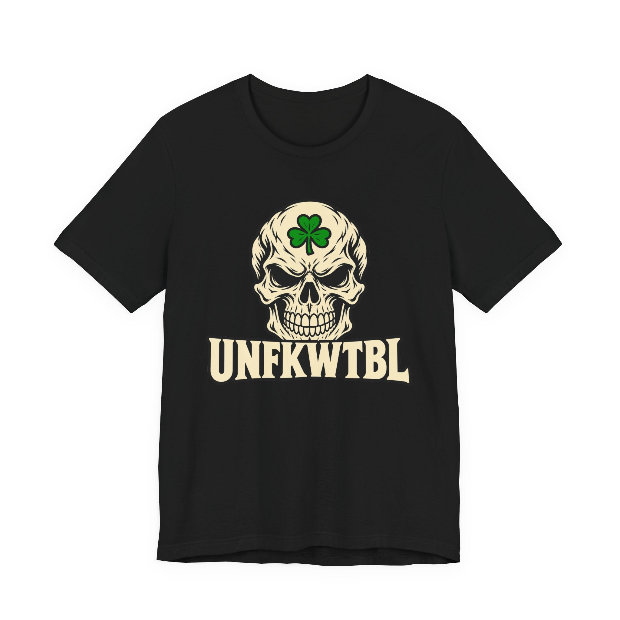 UNFKWTBL Shamrock Skull Tee