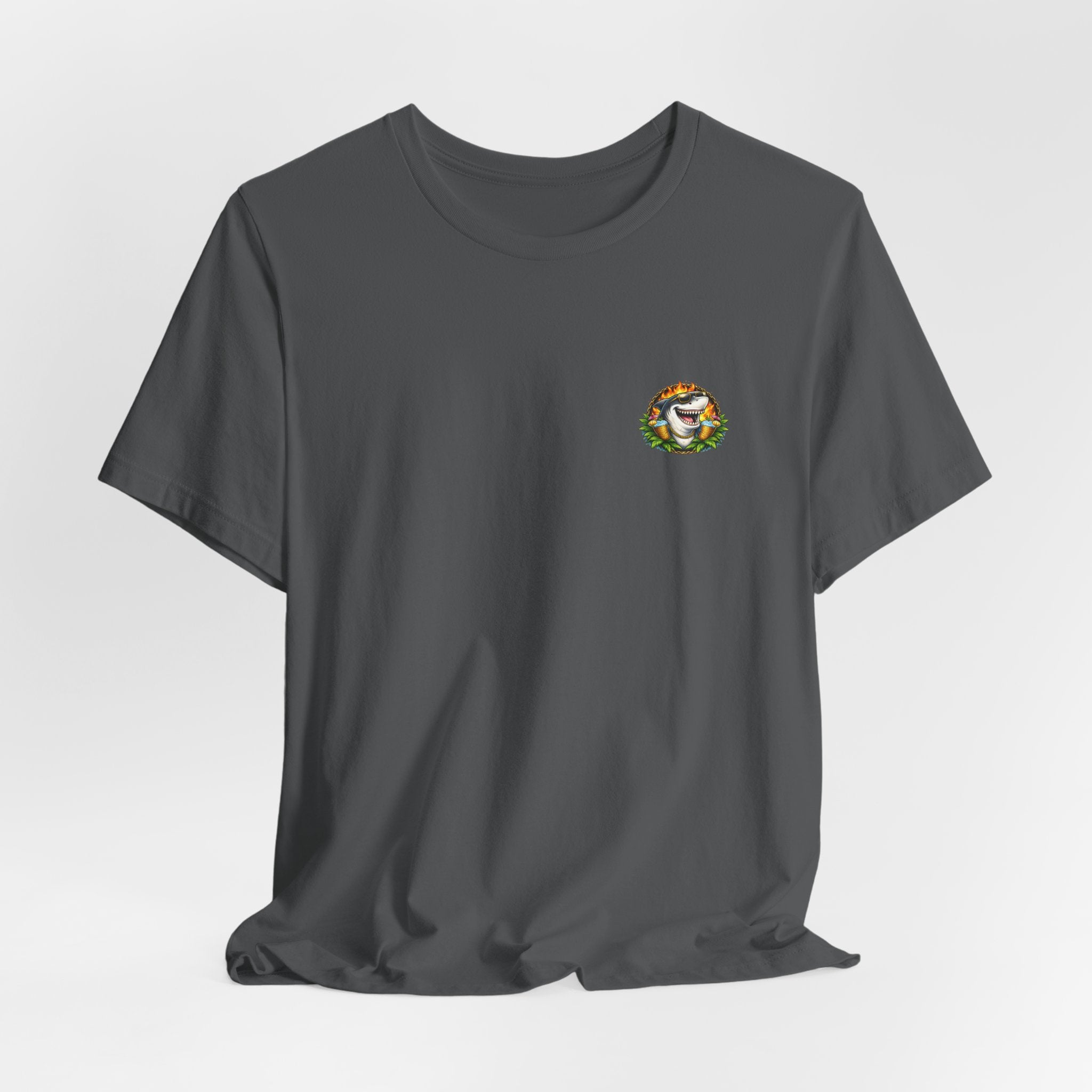 Dockside Delinquents Tee - Funny Shark & Pelican Graphic T-Shirt