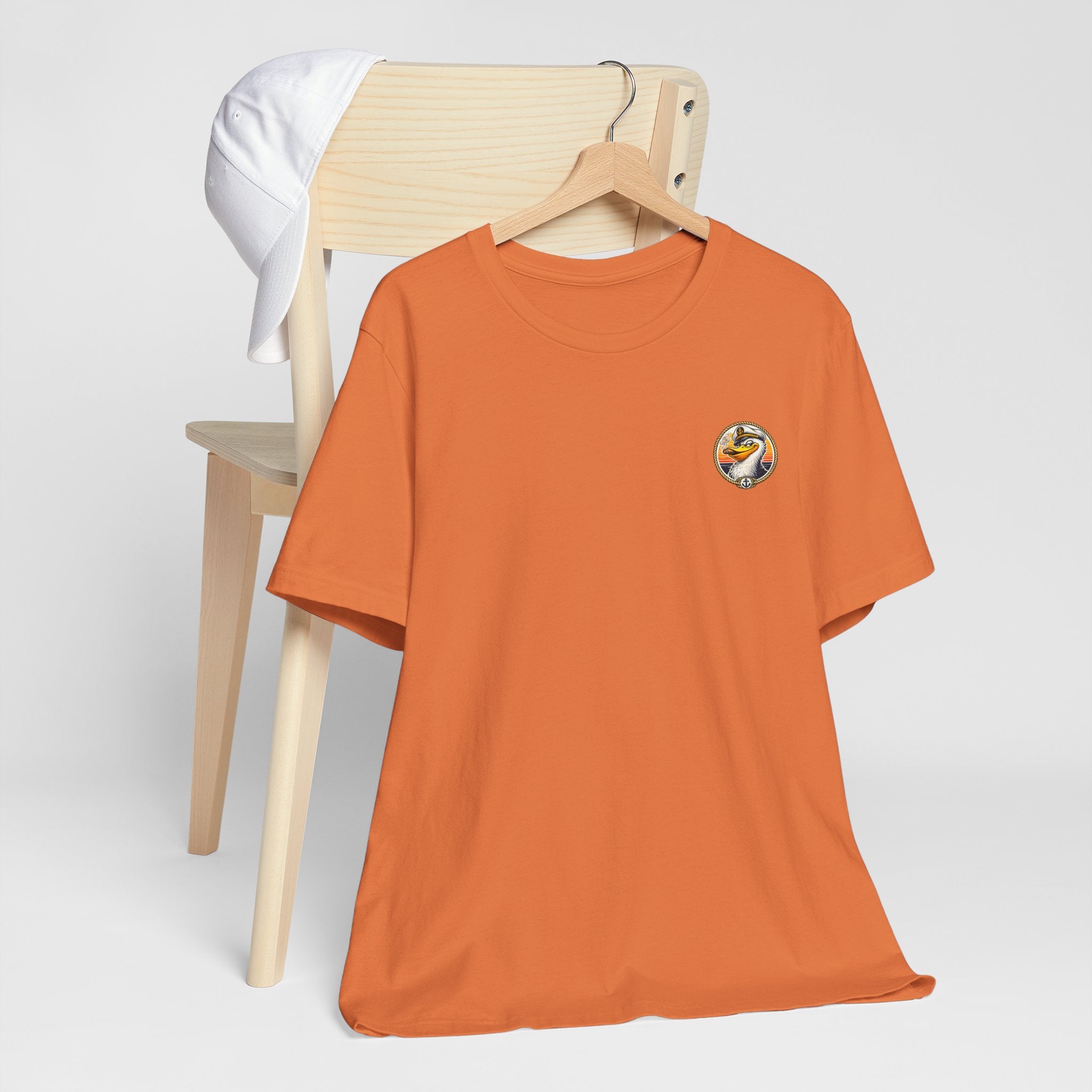 Rum Runner Beach Club T-Shirt - Tropical Duck Boat Graphic Tee