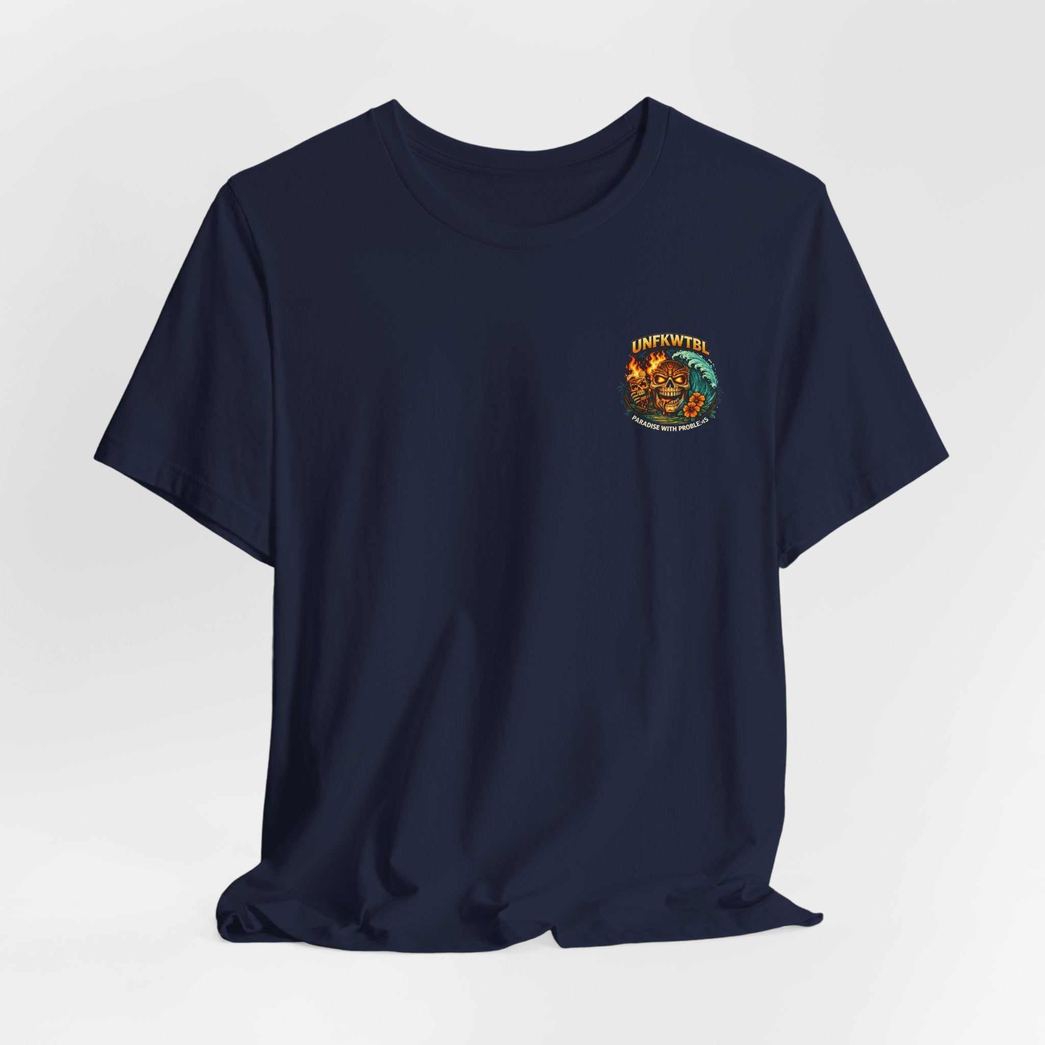 Fire Goddess Graphic Tee — 'Born From the Eruption' Band/Metal Style T-Shirt