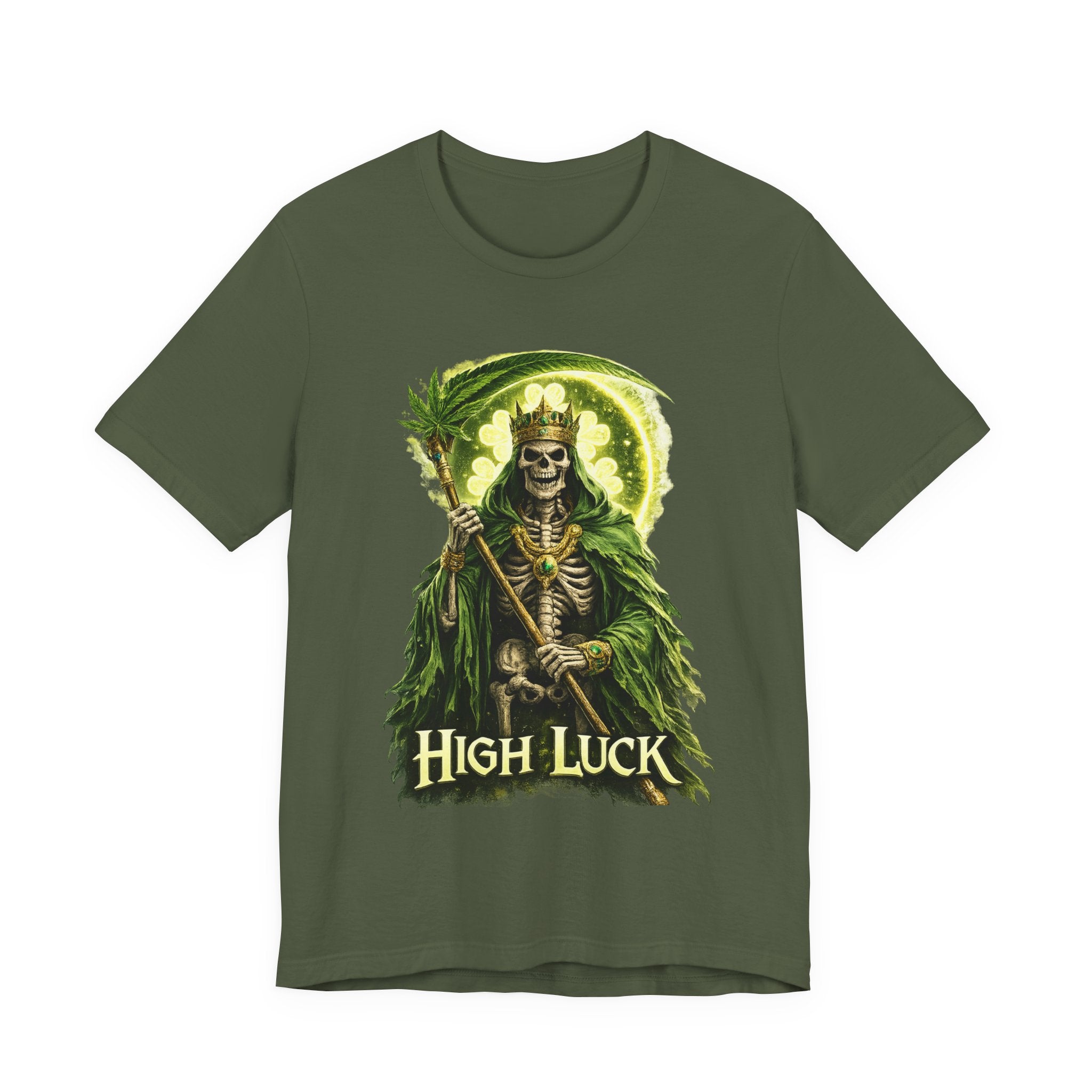 High Luck Skeleton Reaper Tee