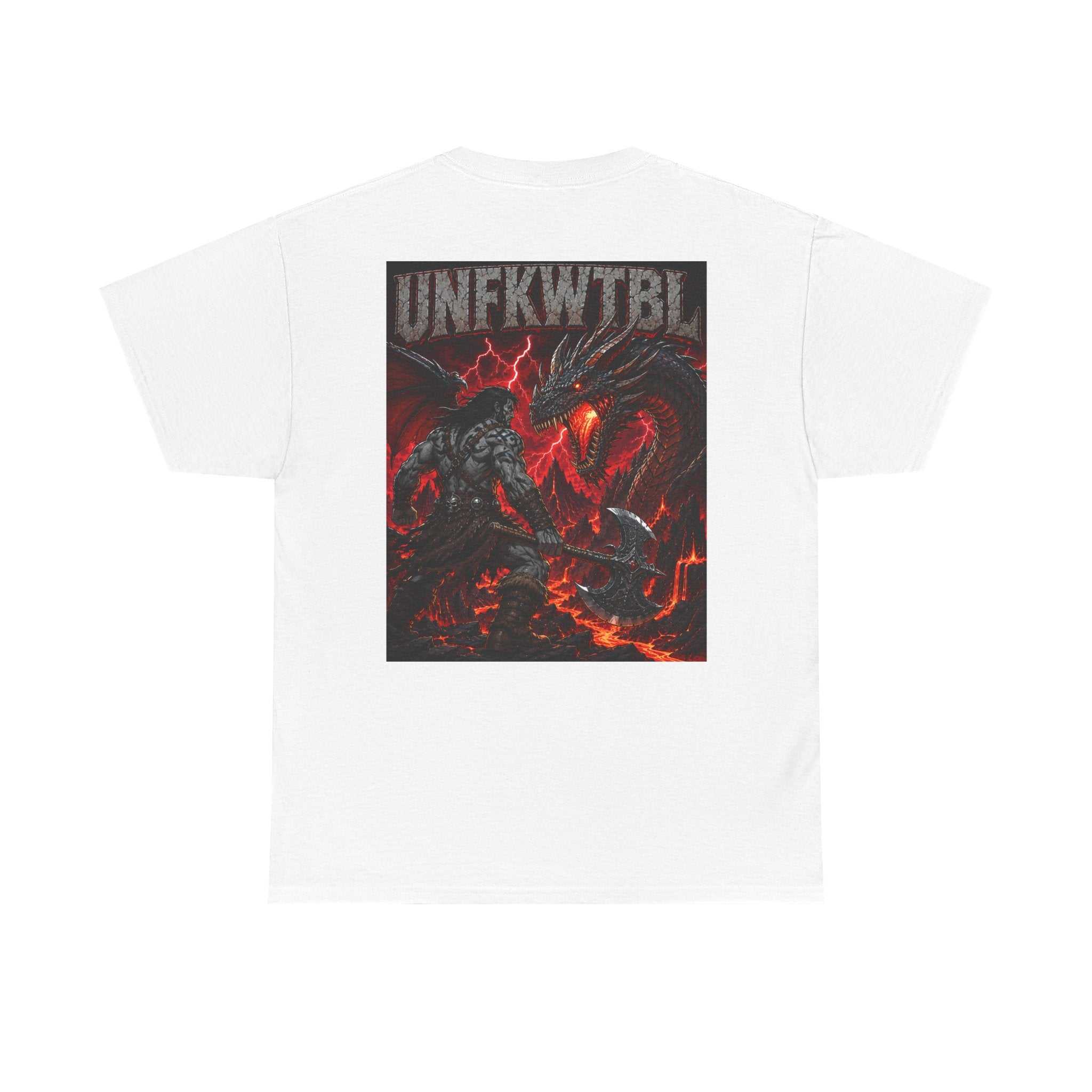 Graphic Tee — UNFKWTBL Dragon Battle Back Print