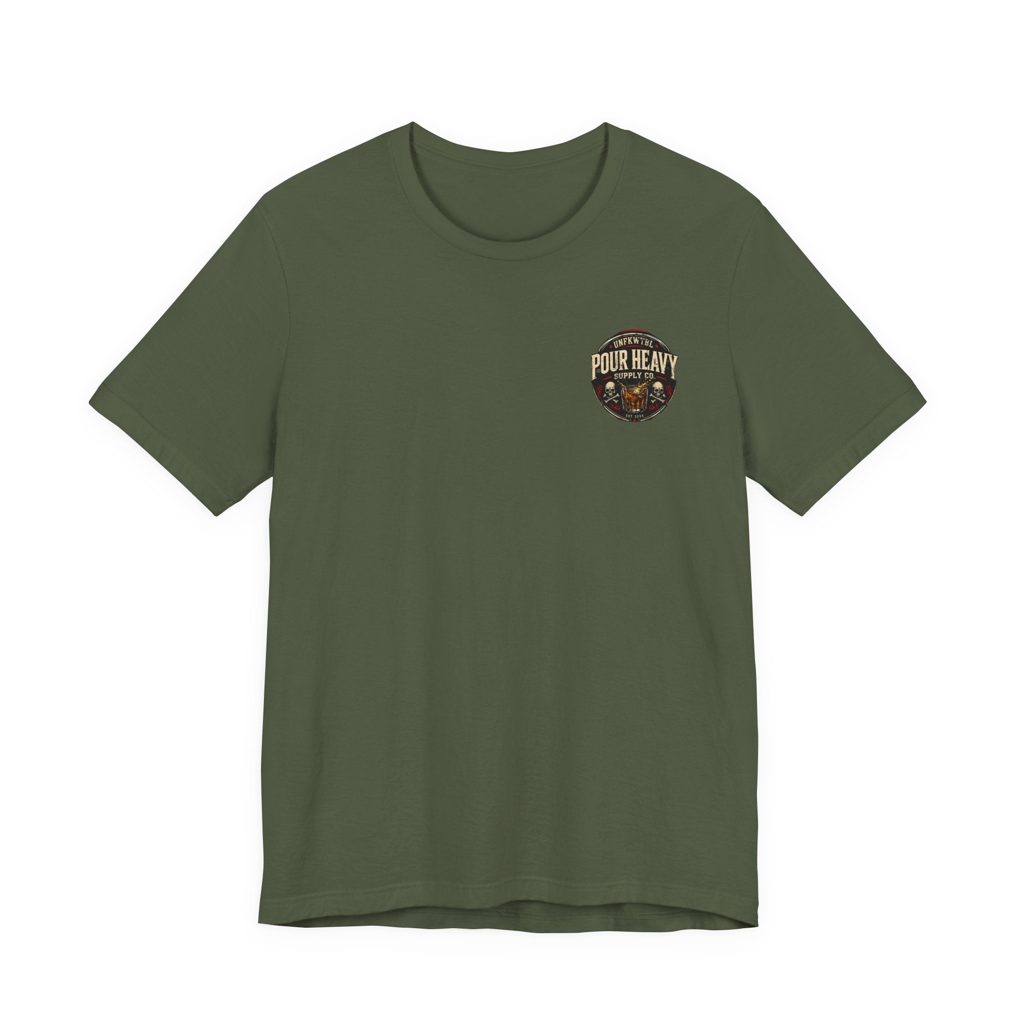 Biker Bar Graphic Tee — "Raise Hell, Drink Well" Vintage Pinup T-Shirt