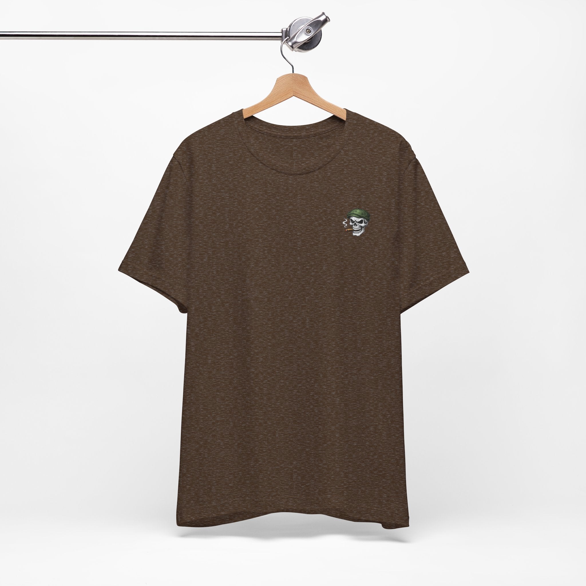 Gettin' Lucky St. Patrick's T-Shirt — Pinup Skull Irish Beer Graphic Tee