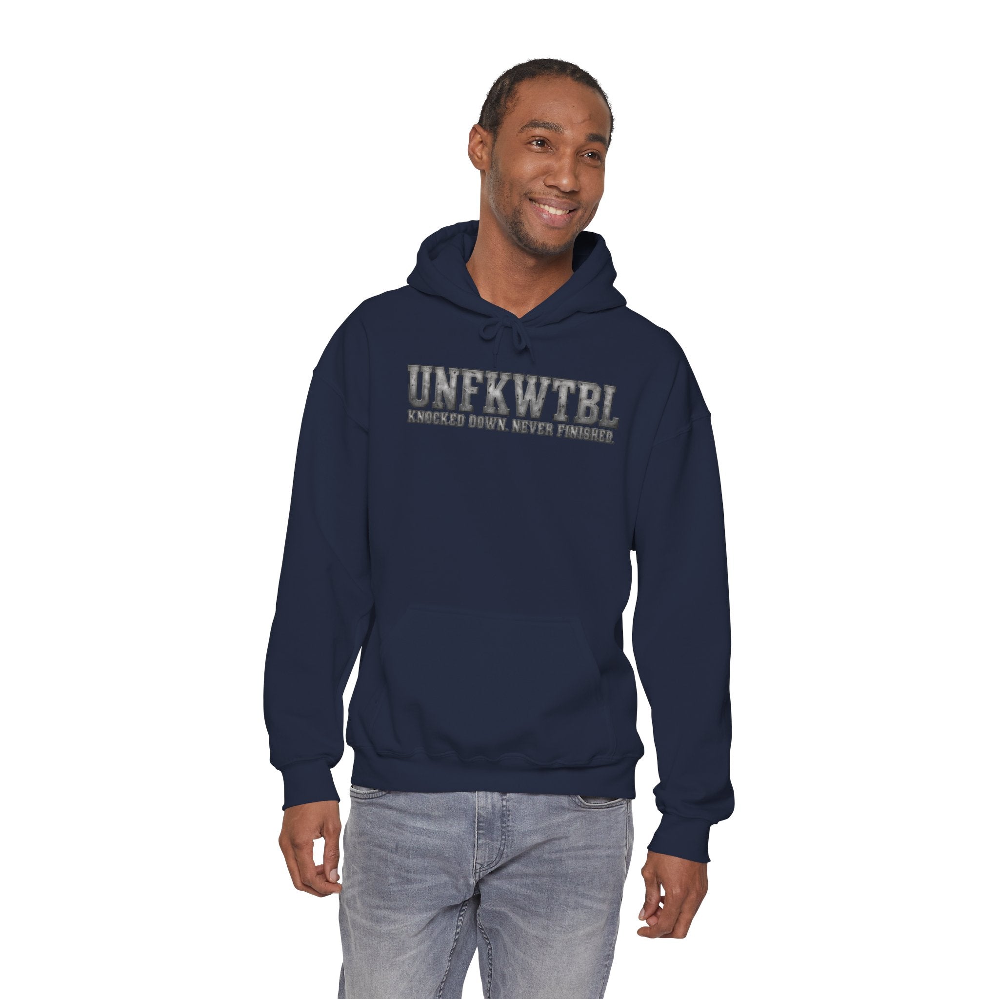 Hoodie — UNFKWTBL Distressed Logo Pullover