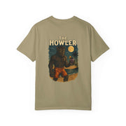 WOLF MAN  Howler Graphic Tee, Unisex T-Shirt, Vintage Style Shirt, Casual Wear, Gifts for Wolf Lovers, Summer Beachwear