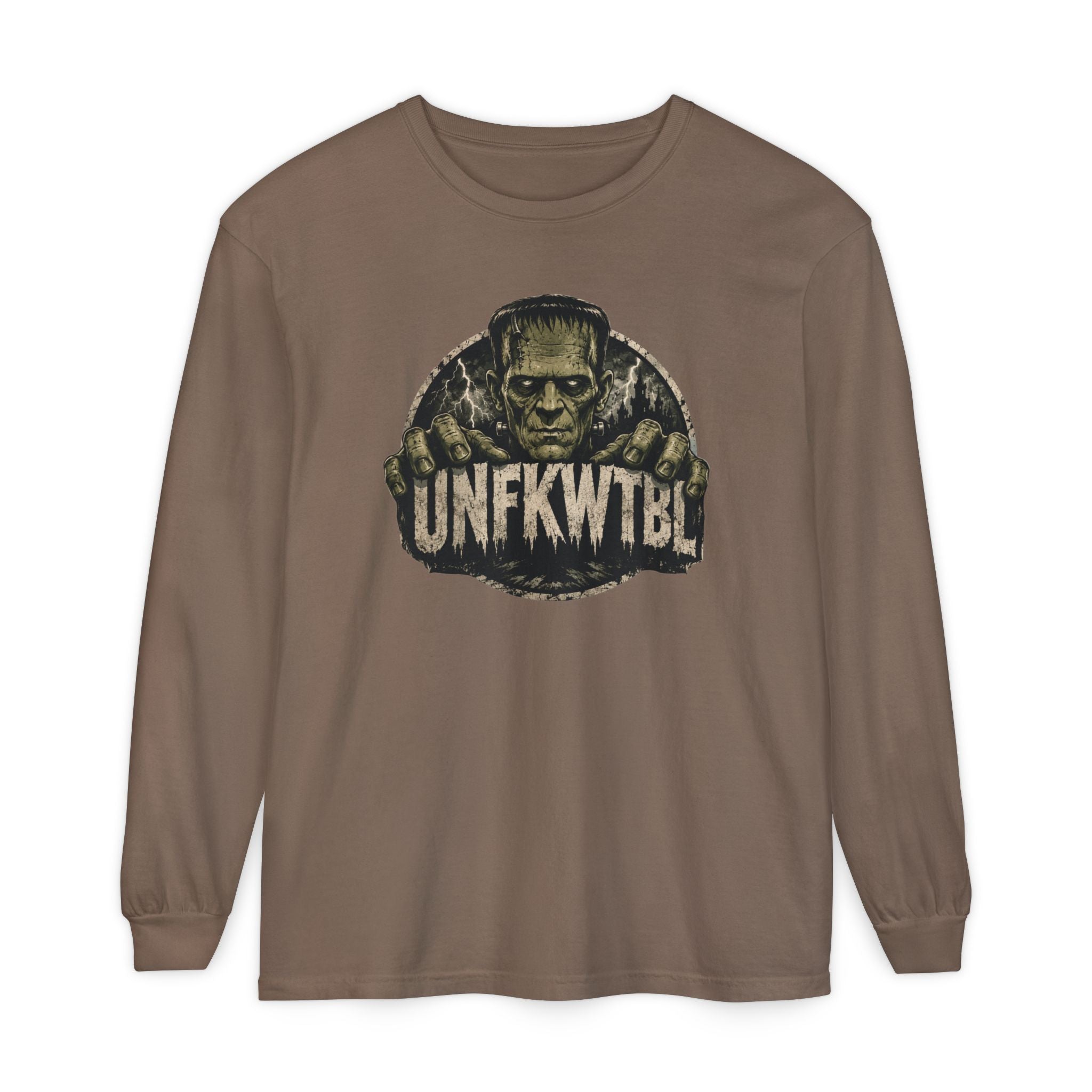 Frankenstein "UNFKWTBL" Graphic Long Sleeve Tee