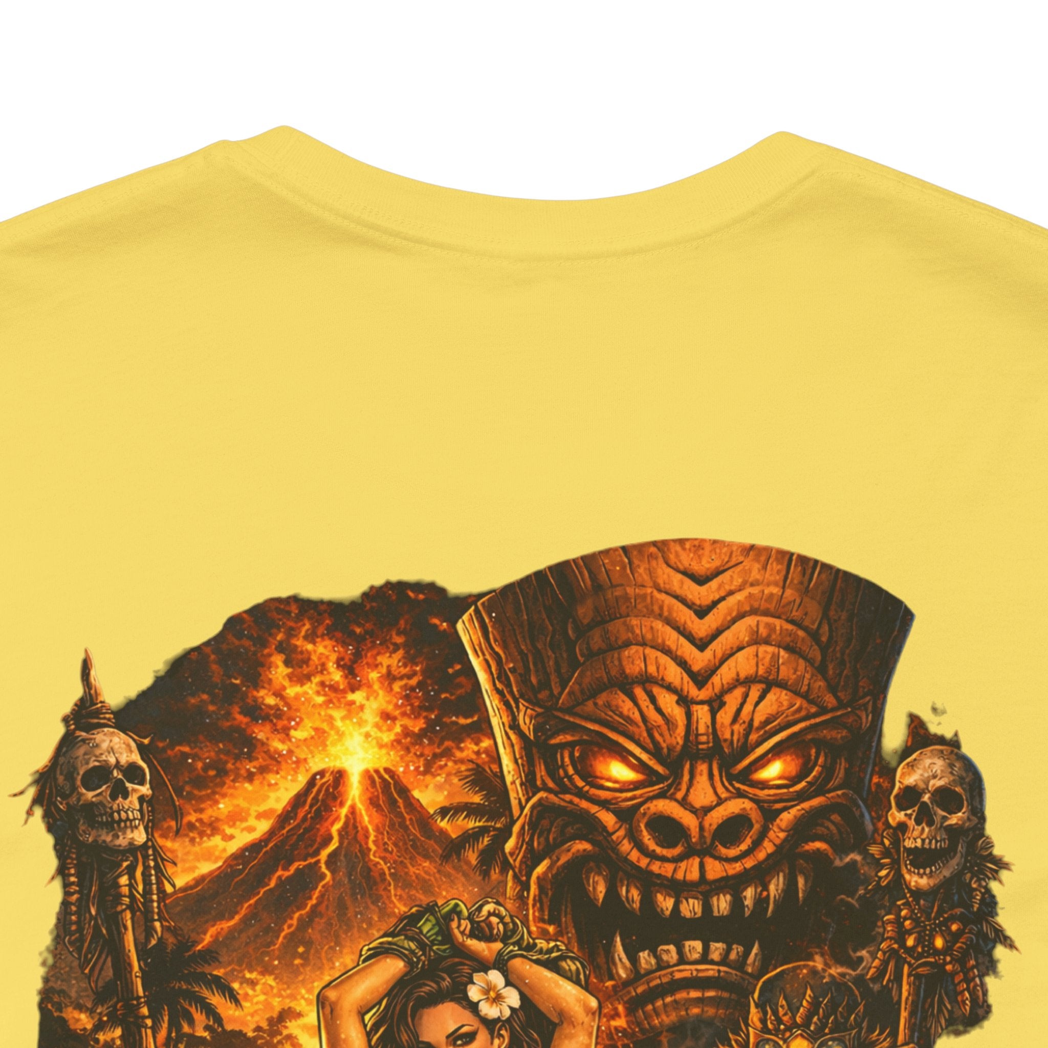 Tiki Ritual Graphic Tee — "Offerings Must Be Made" Back Print