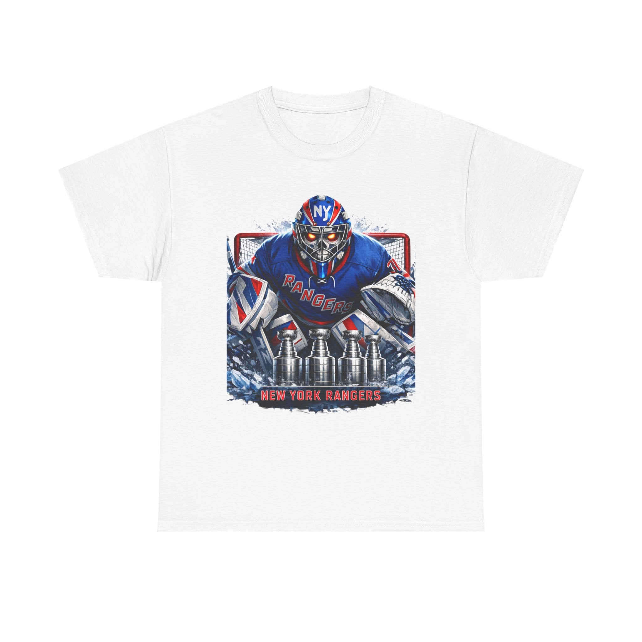 New York Rangers Goalie Graphic T-Shirt — NHL Hockey Fan Tee