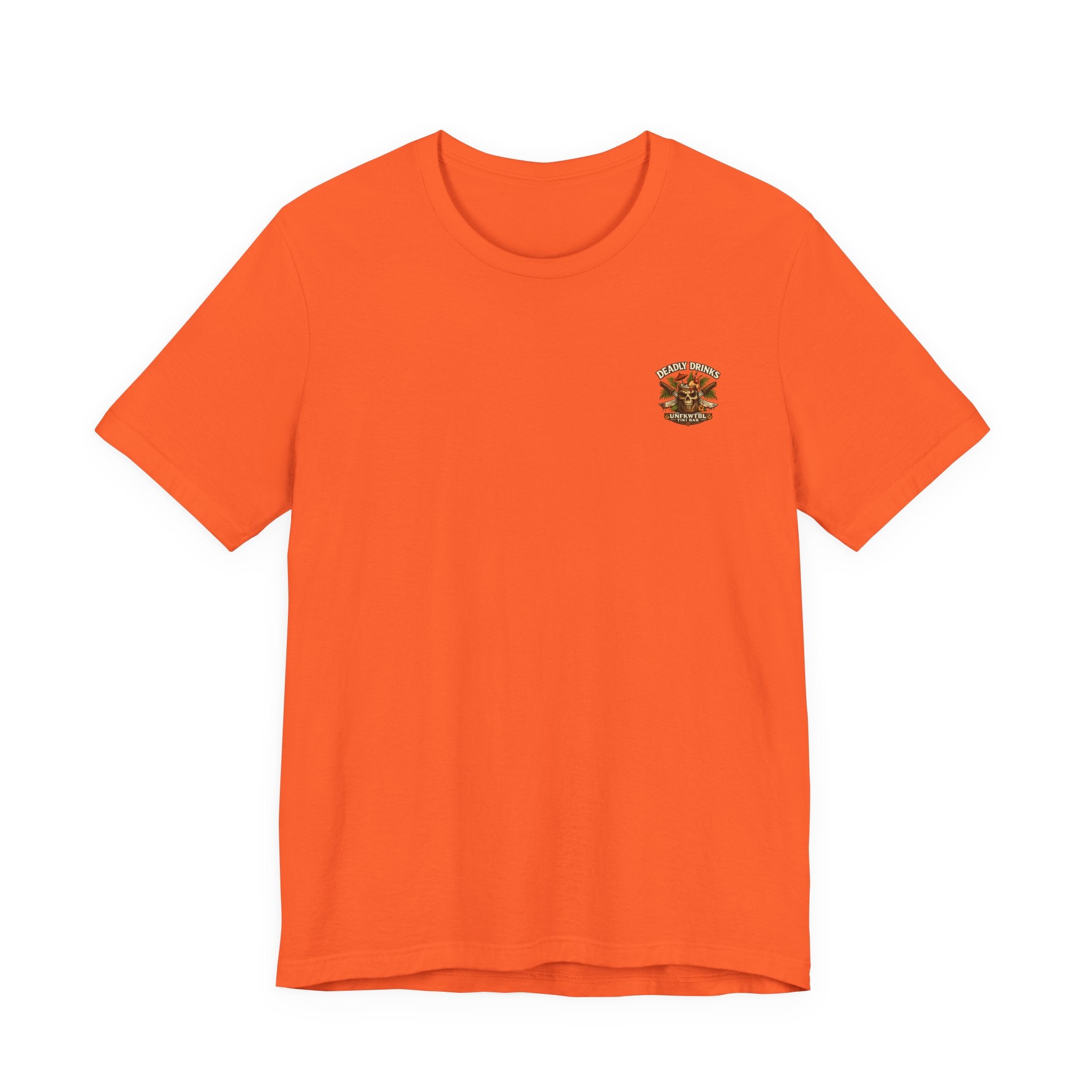 Dark 'N' Stormy Cocktail Tee — Spooky Clown Beach Bar T-Shirt