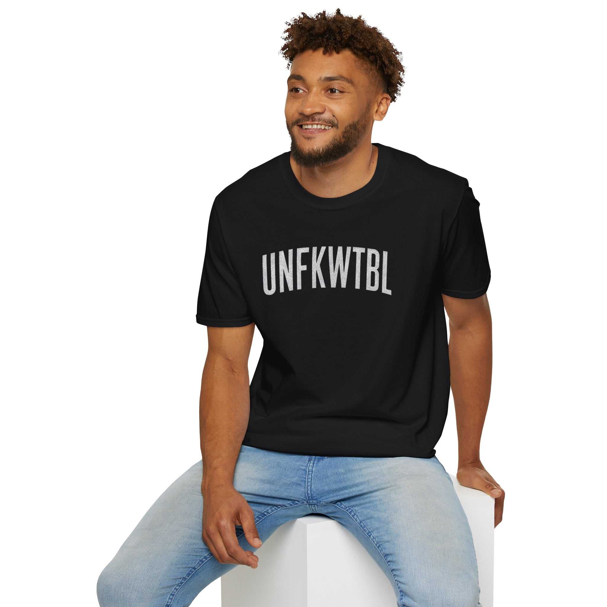 UNFKWTBL Graphic Tee minimalist bold lettering soft lightweight cotton shirt