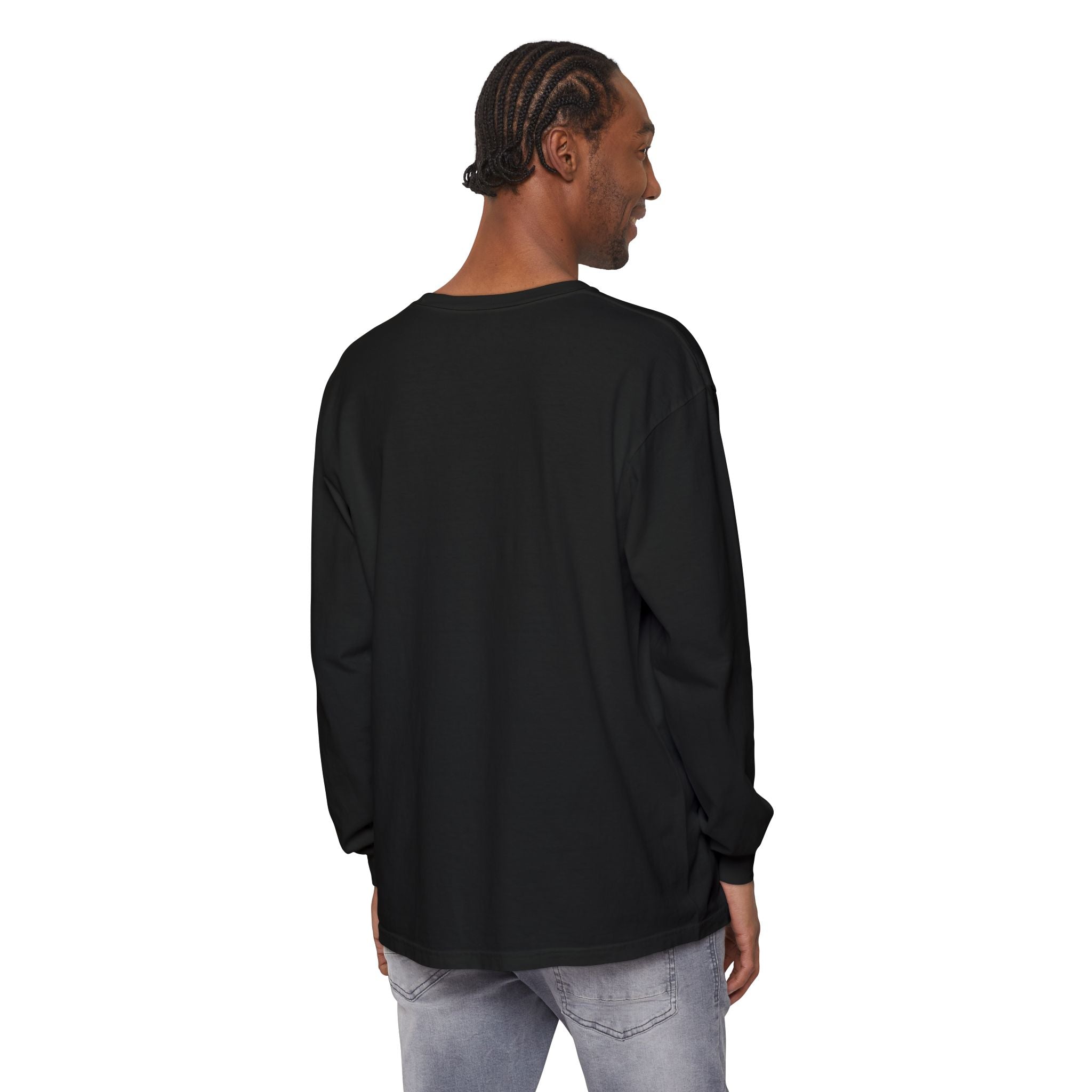 Punisher Skull Long Sleeve Tee — 'UNFKWTBL' Distressed Graphic
