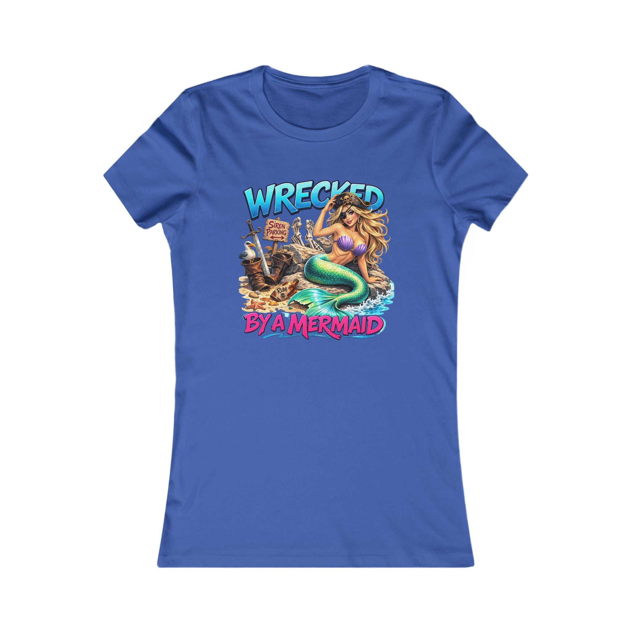 Wrecked By A Mermaid Women's Tee