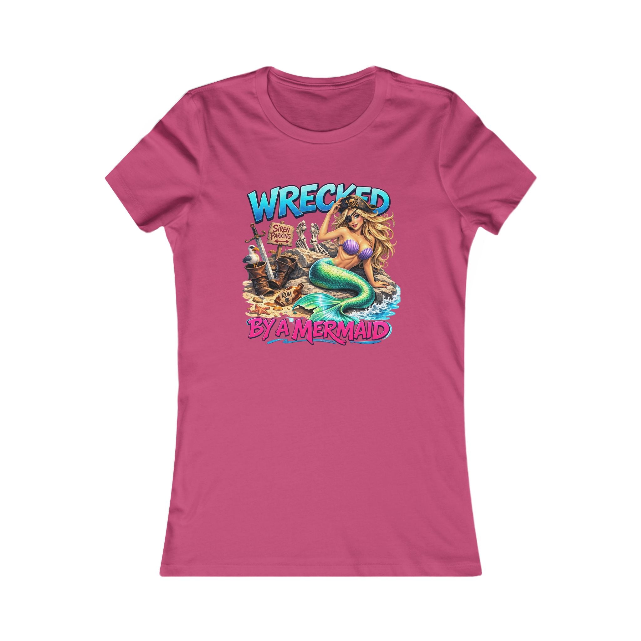 Wrecked By A Mermaid Women's Tee