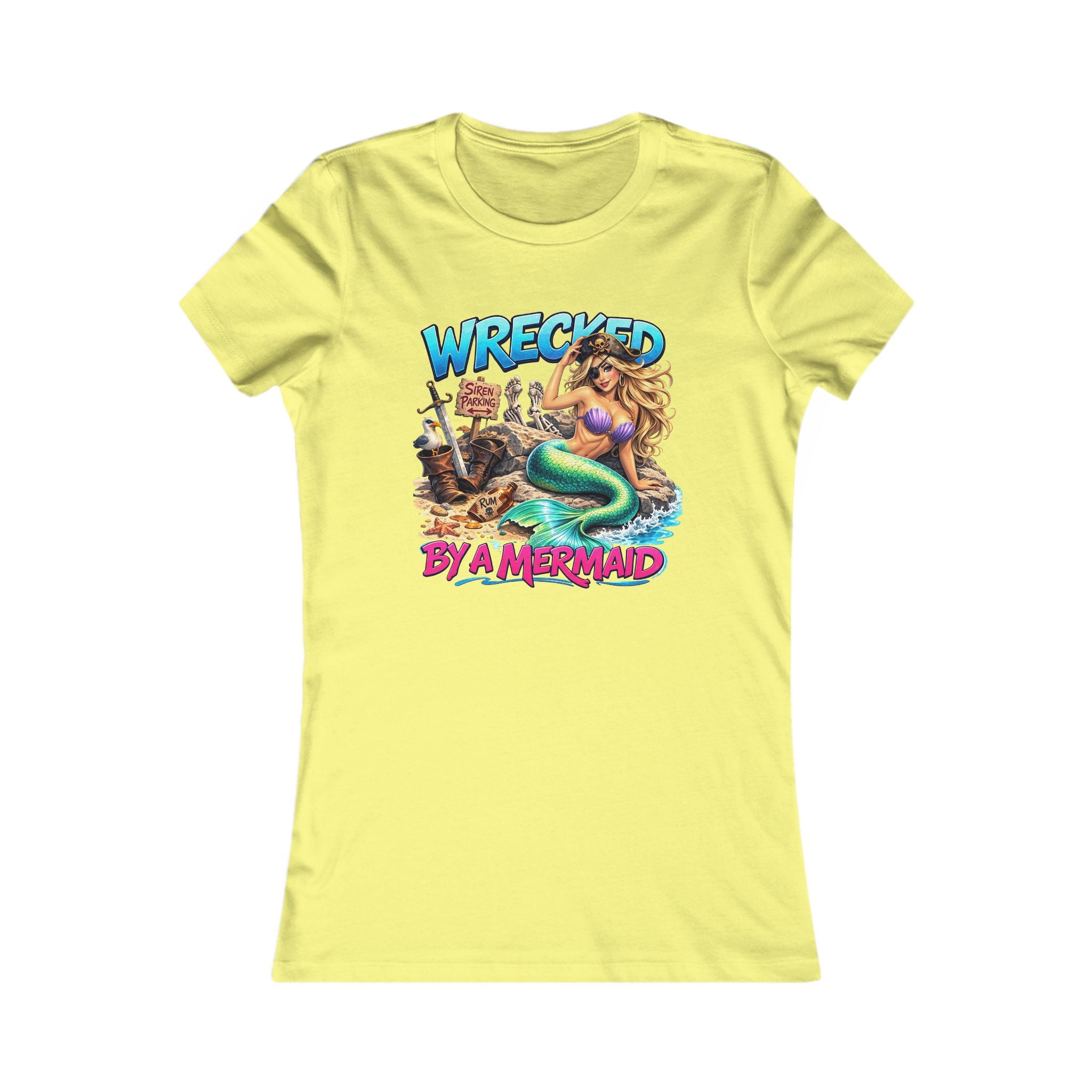 Wrecked By A Mermaid Women's Tee
