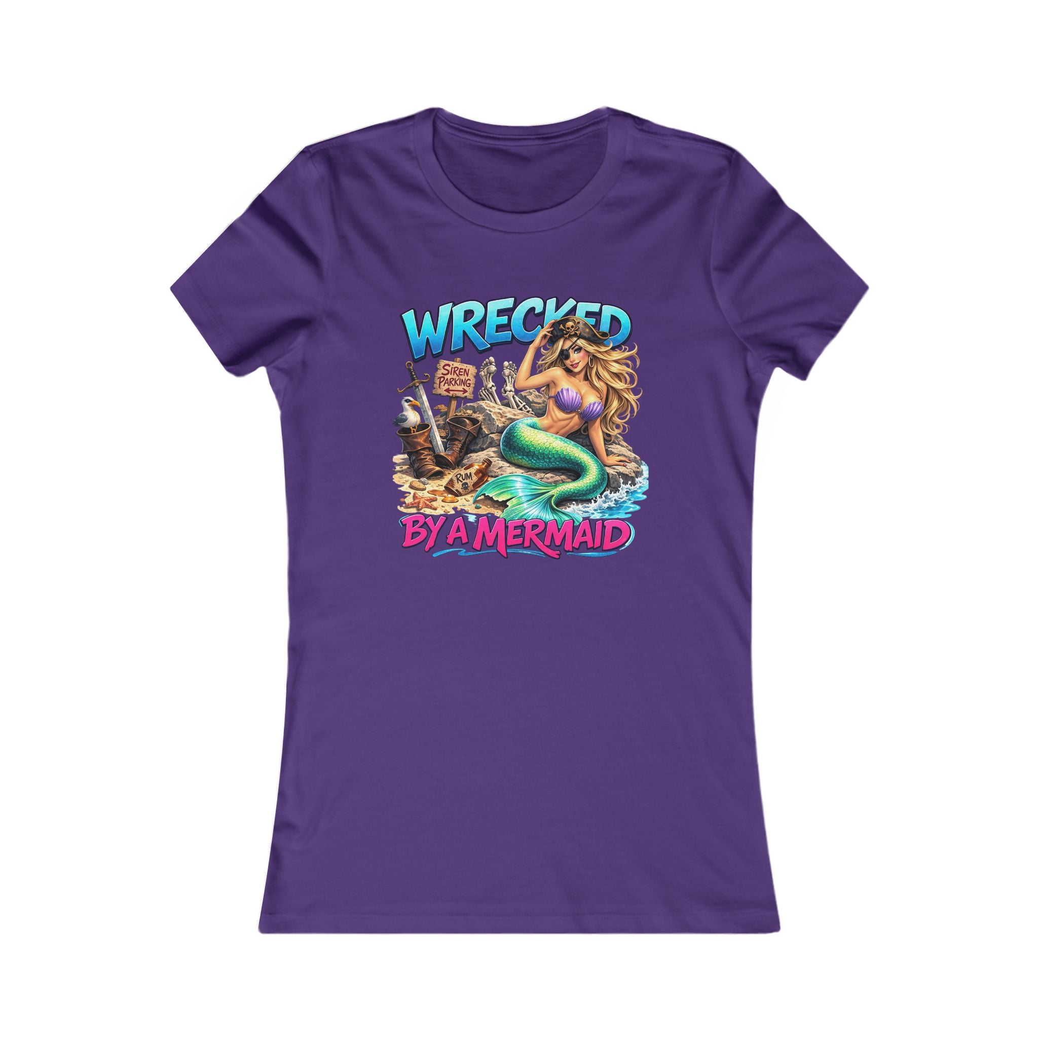 Wrecked By A Mermaid Women's Tee