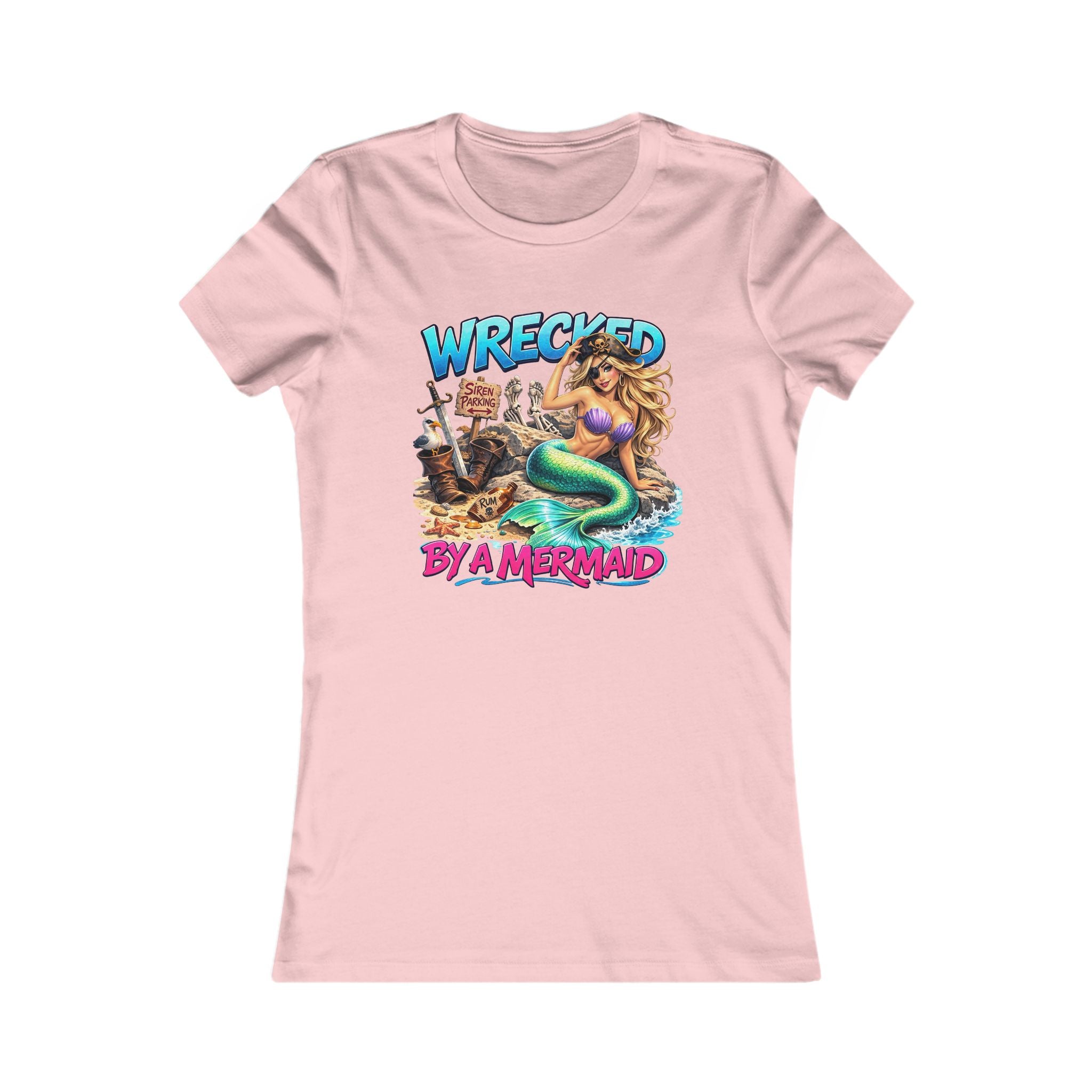 Wrecked By A Mermaid Women's Tee