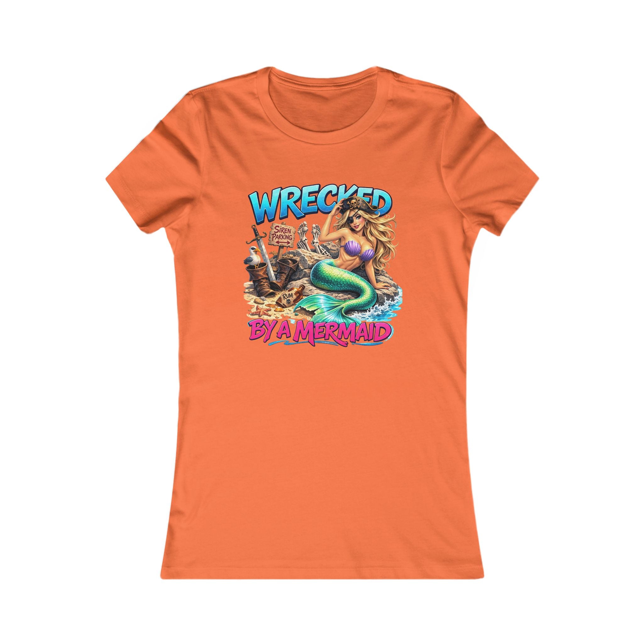 Wrecked By A Mermaid Women's Tee