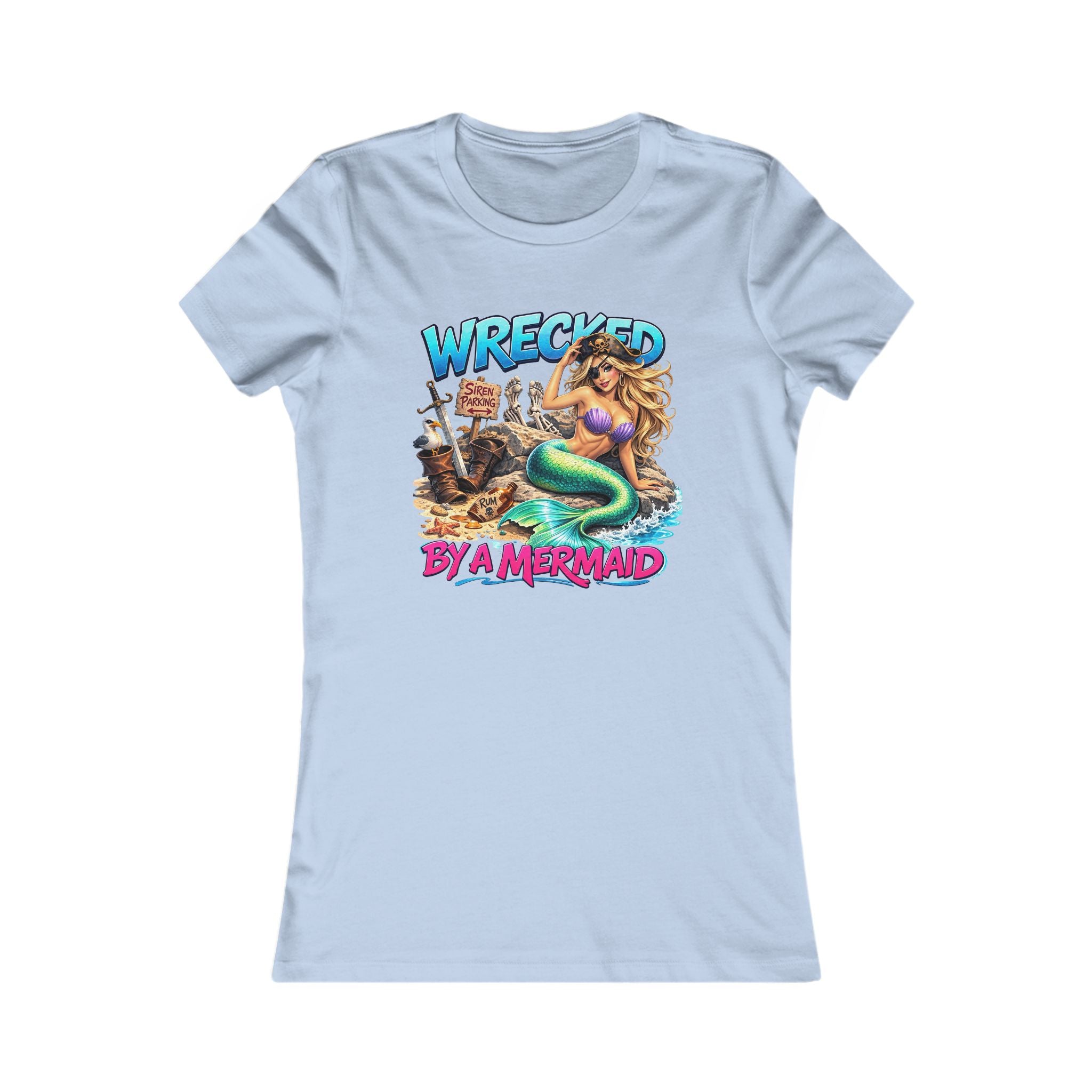 Wrecked By A Mermaid Women's Tee