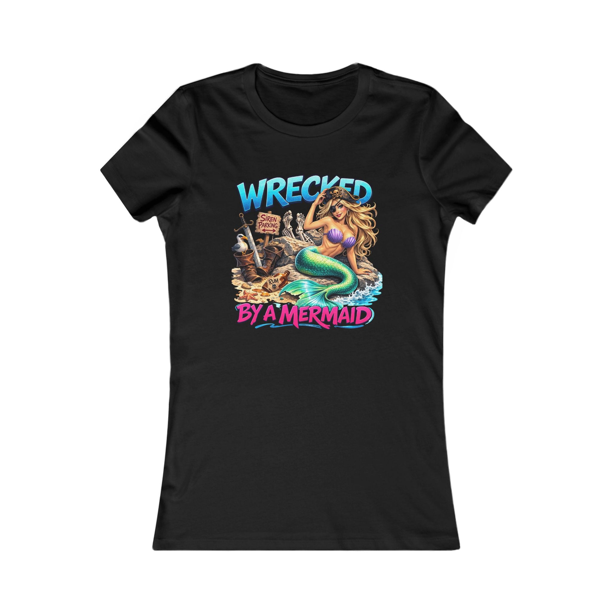 Wrecked By A Mermaid Women's Tee