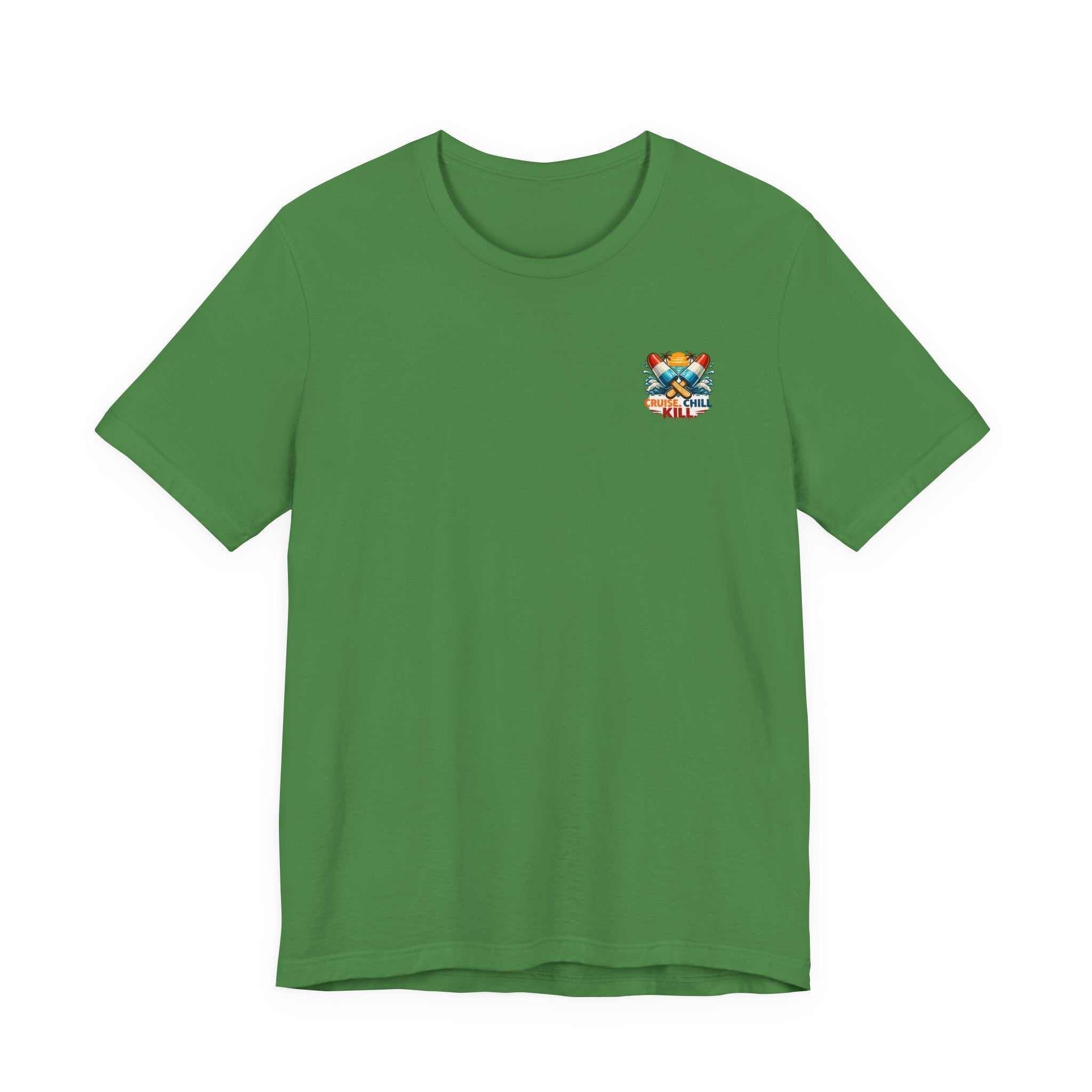 Surf or Die Michael Myers Beach Bike T‑Shirt — Retro Horror Summer Tee