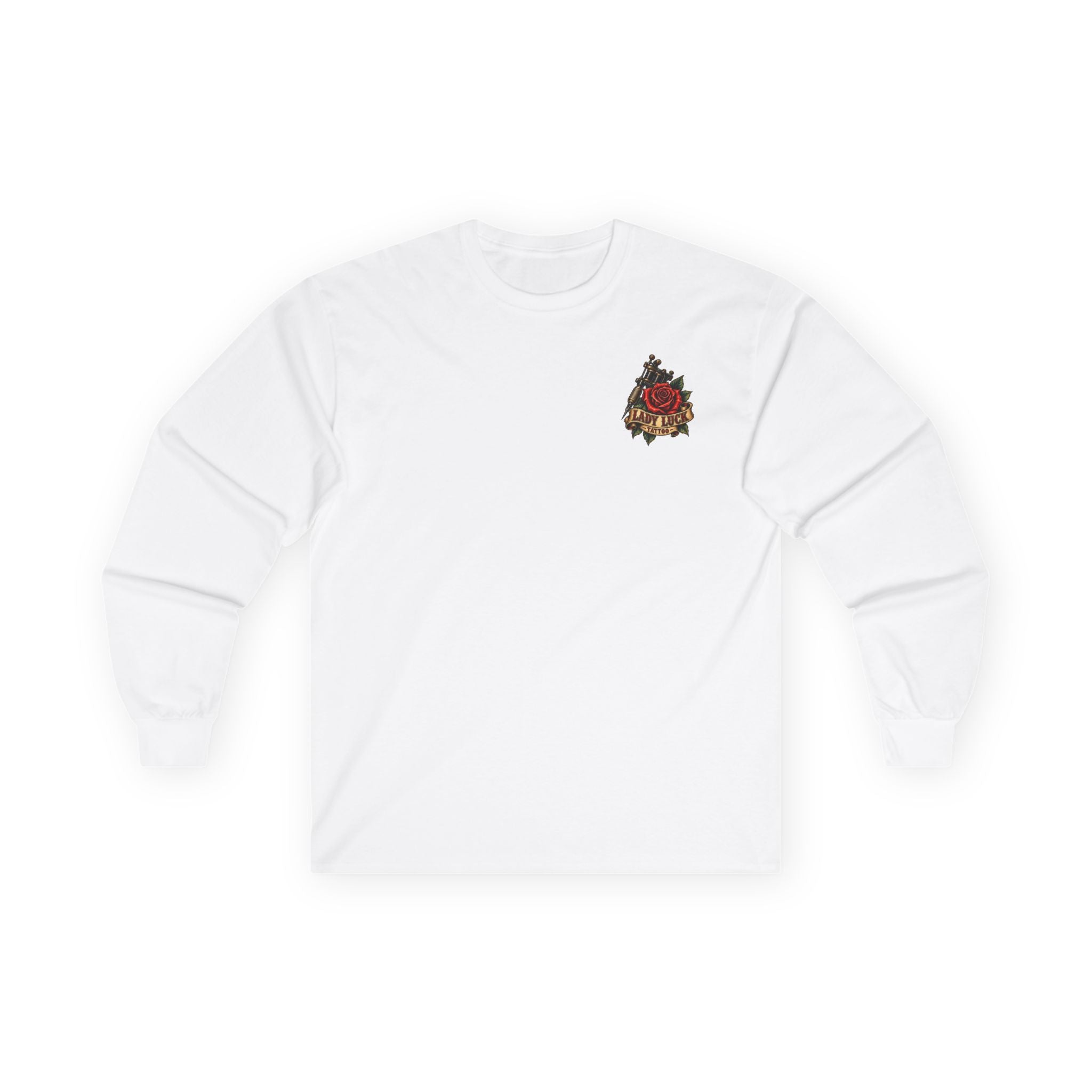 Lady Luck Tattoo Skull Queen Long-Sleeve Tee