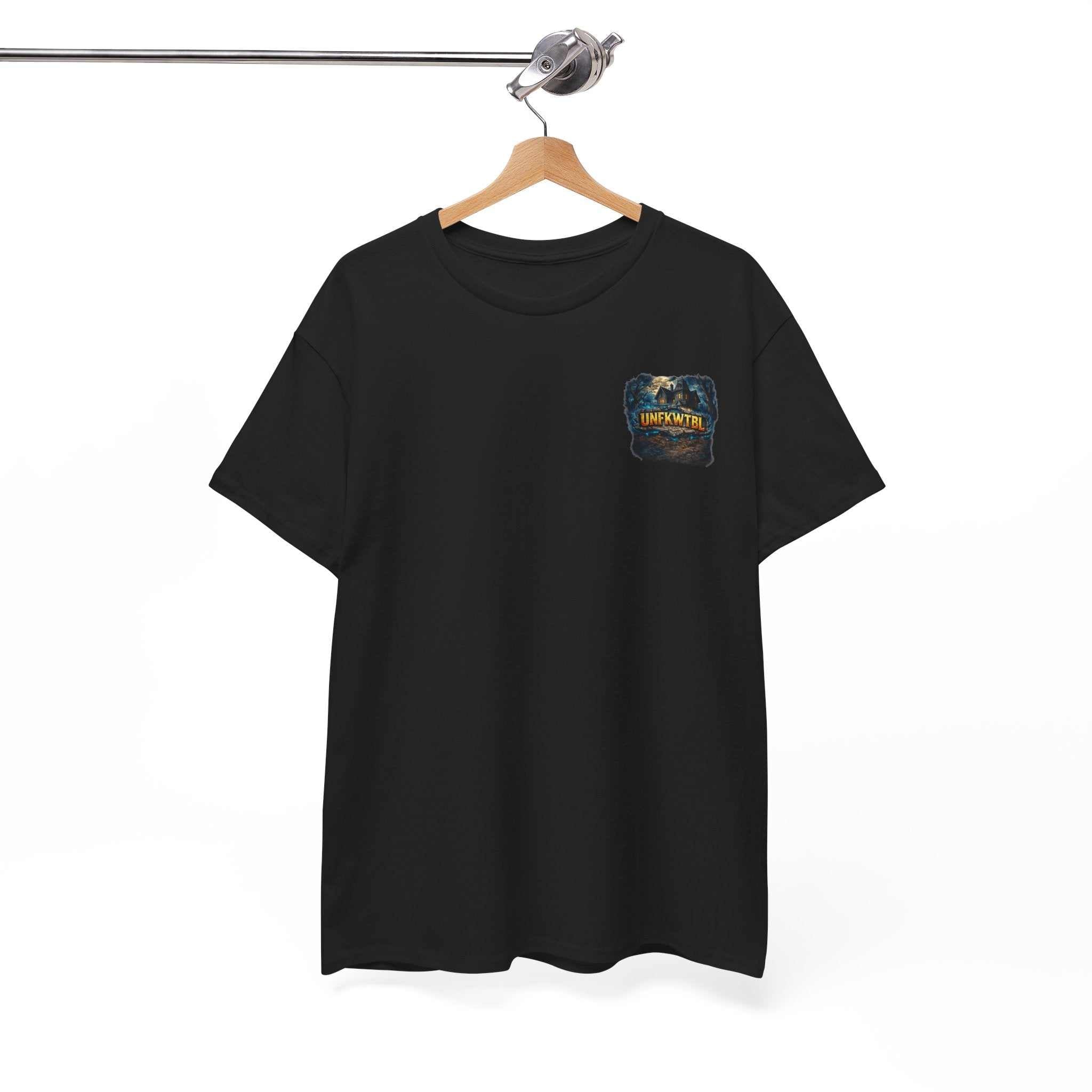 Scooby-Style Haunted Crew T-Shirt — Retro Mystery Mansion Graphic
