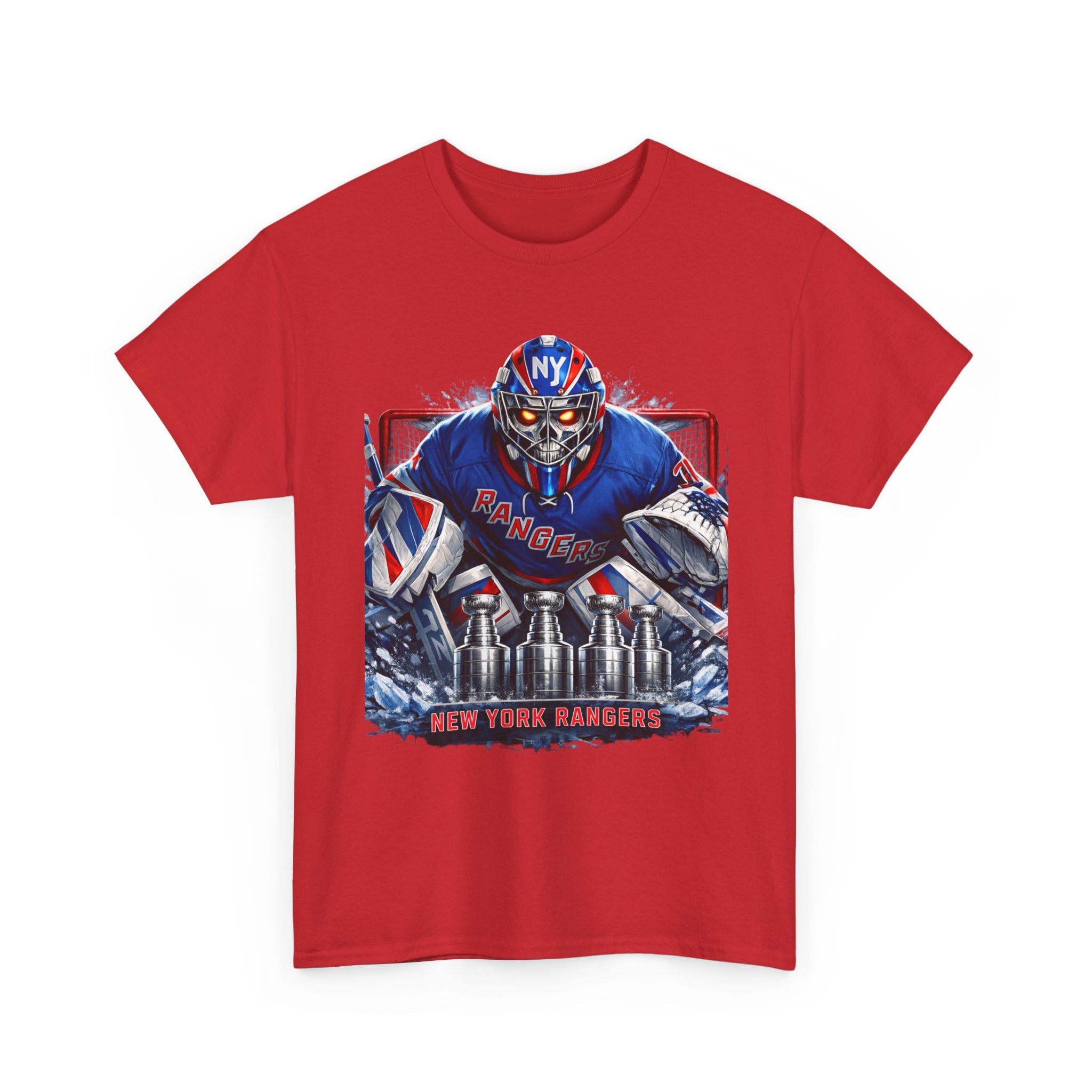 New York Rangers Goalie Graphic T-Shirt — NHL Hockey Fan Tee