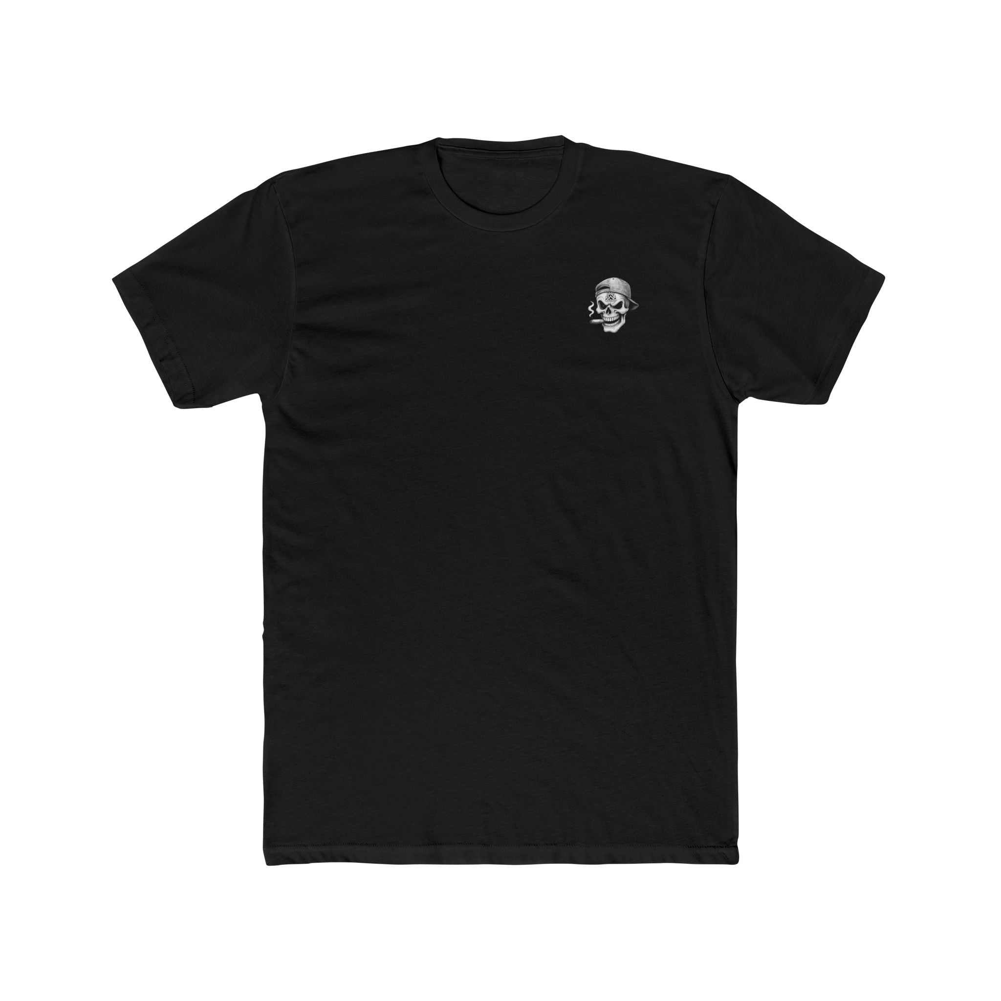 Skull Crossback T‑Shirt — Gothic Skull Emblem Tee
