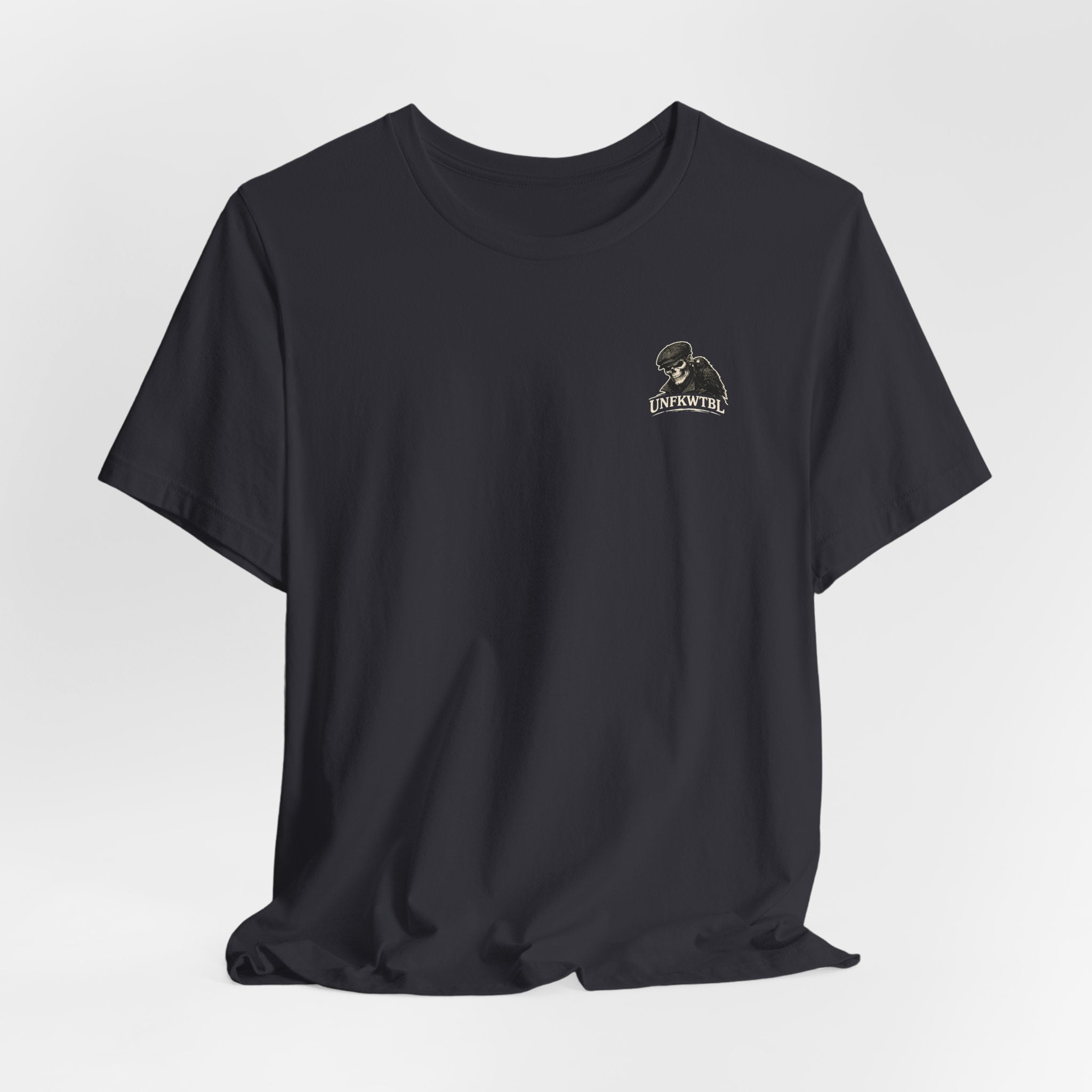 Raven & Reaper Graphic Tee — "They Do Not Speak" Gothic Horror T-Shirt