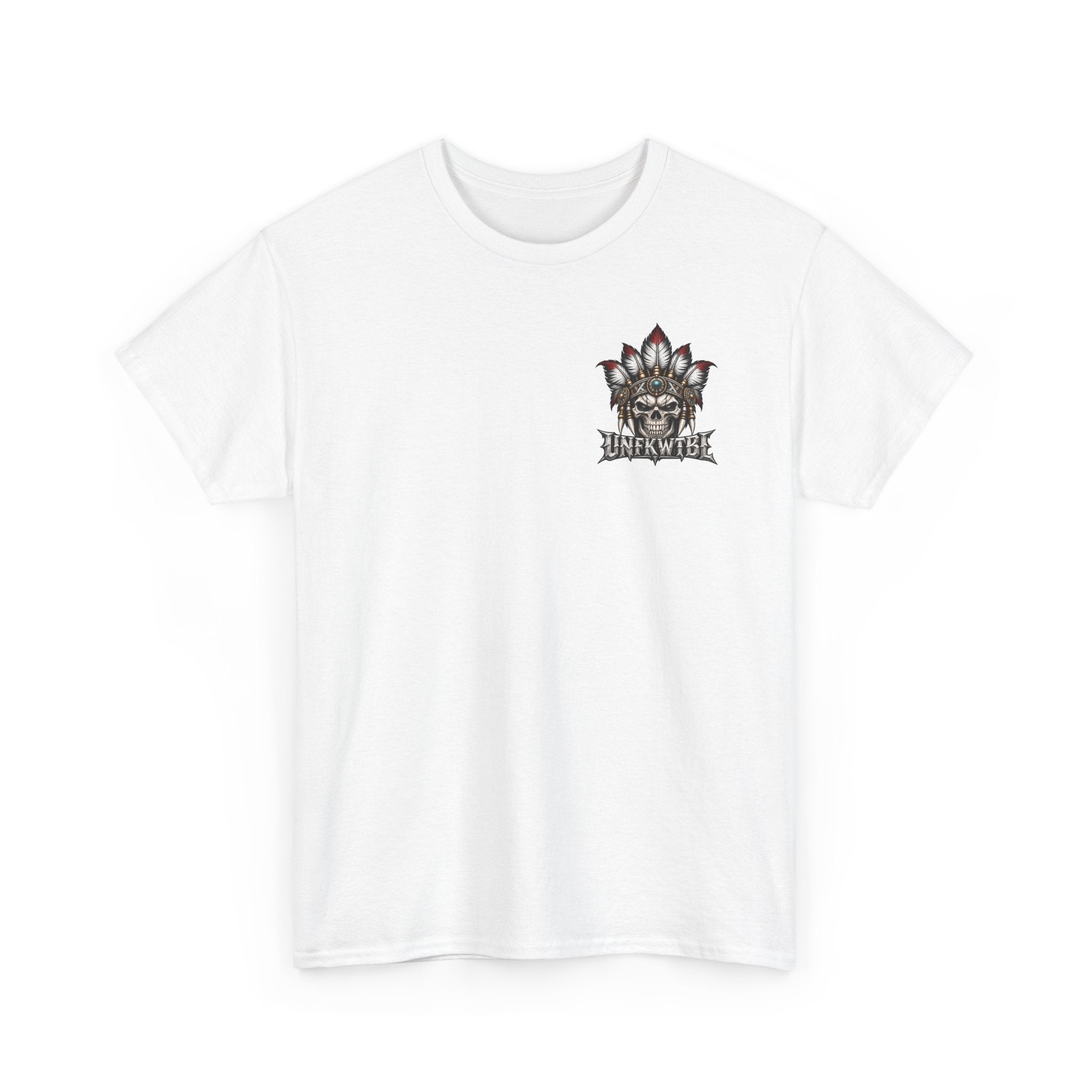 Feathered Skull Graphic Tee