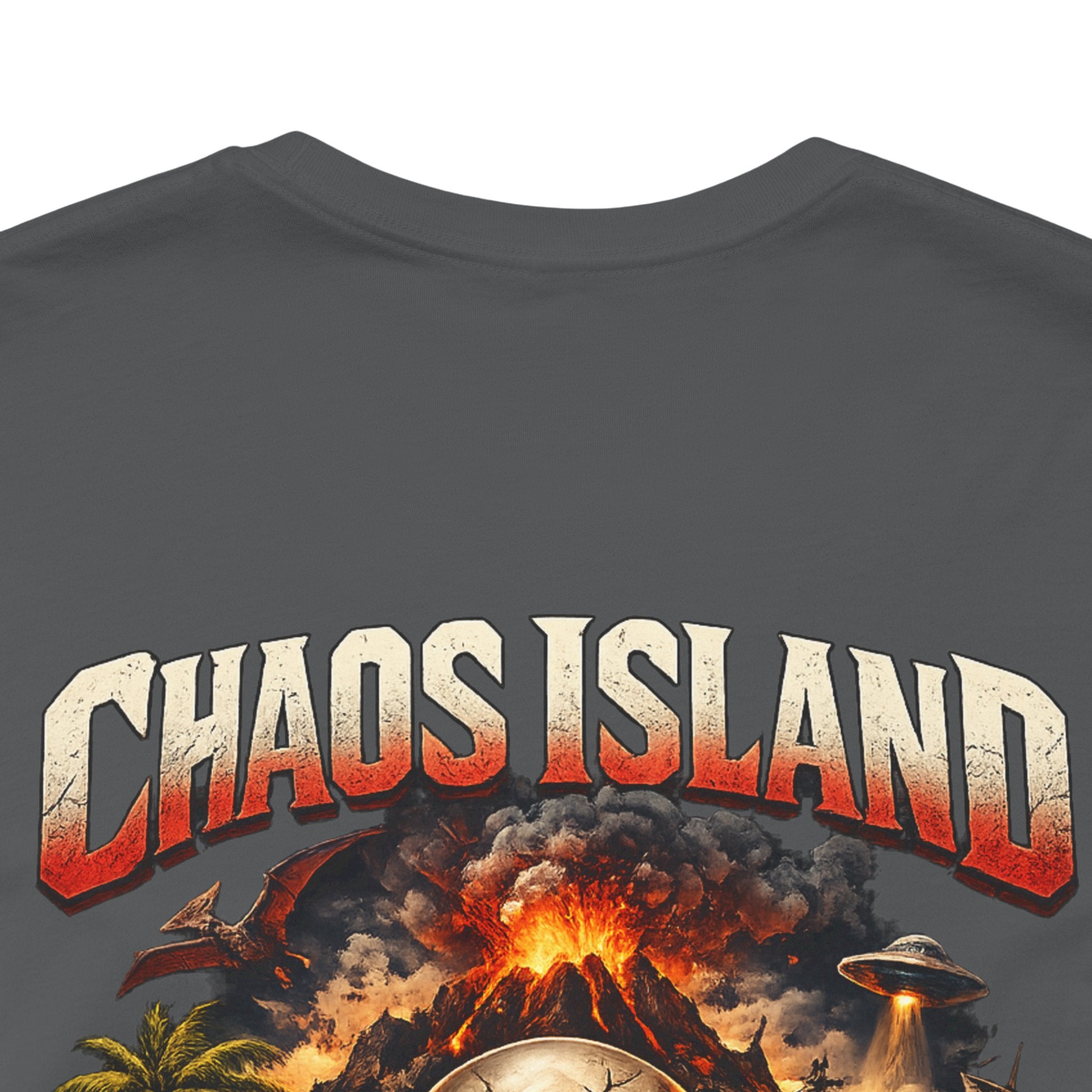 Chaos Island Skull T-Shirt — Tropical Pirate Graphic Tee