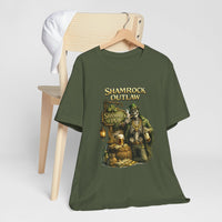 Shamrock Outlaw Tee — Vintage Irish Pub St. Patrick’s Day T‑Shirt